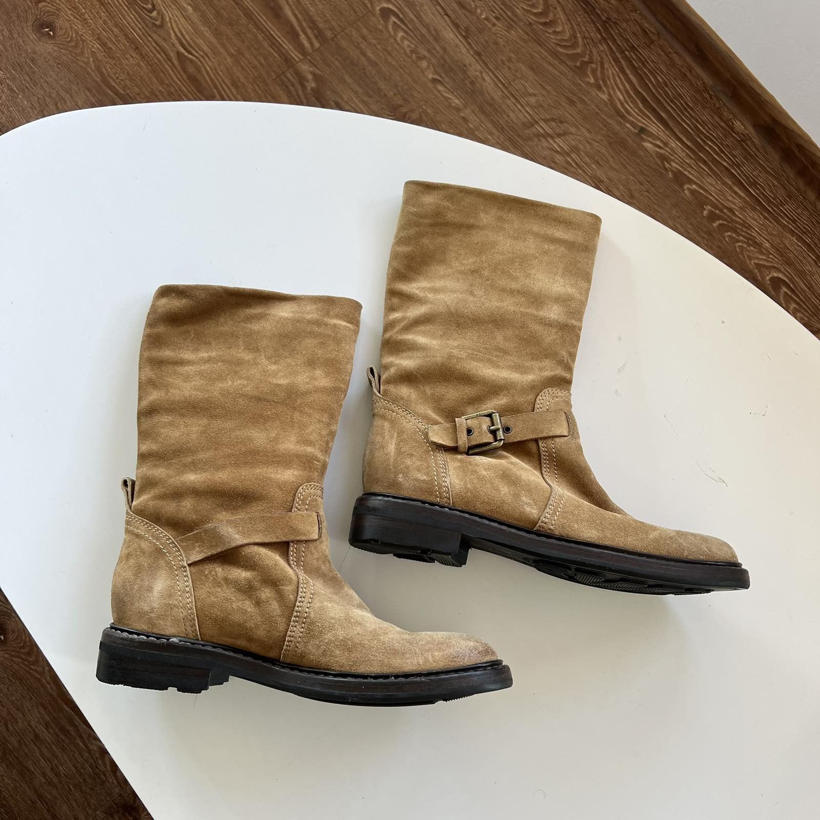 Polo Ralph Lauren Ralph Lauren Purple Label High Boots Sz 7 Size US 7 / IT 37 - 2 Thumbnail
