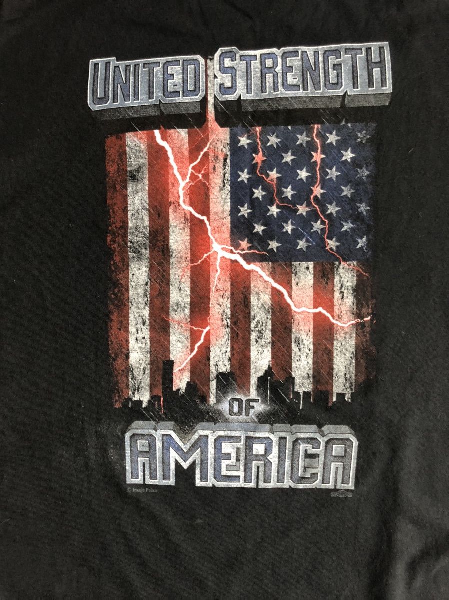 Vintage vintage United strength of America tee Size US L / EU 52-54 / 3 - 2 Thumbnail
