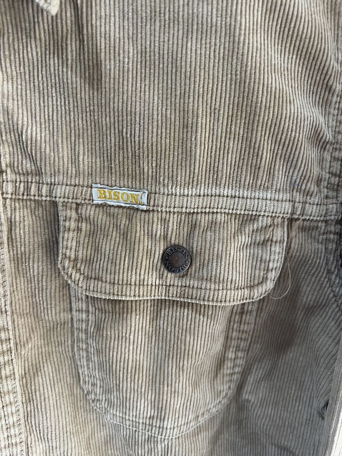 Japanese Brand 🔥Bison Corduroy Button Jacket Size US S / EU 44-46 / 1 - 9 Thumbnail