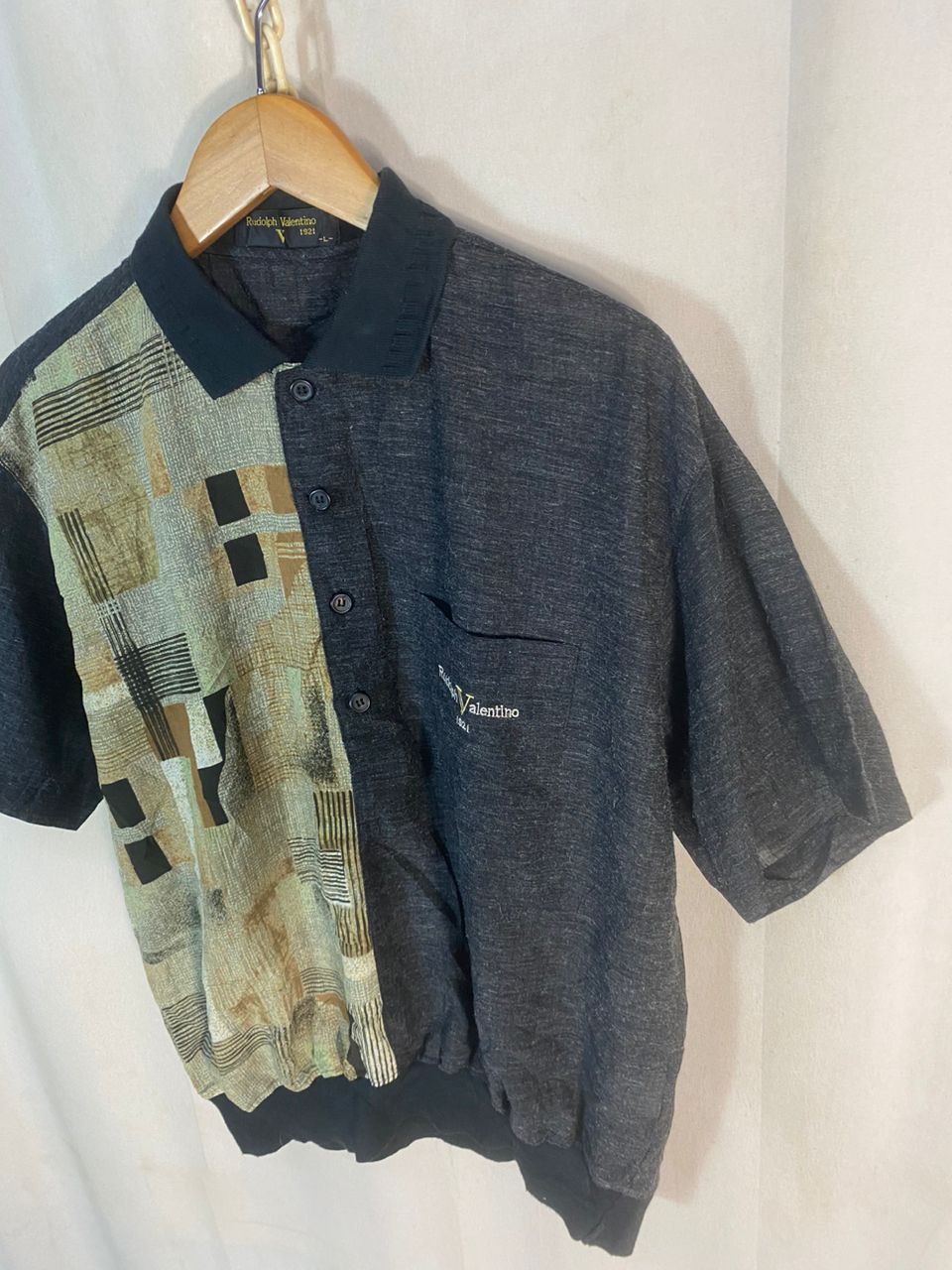 Japanese Brand Rudolph Valentino single pocket polo shirt Size US L / EU 52-54 / 3 - 3 Thumbnail