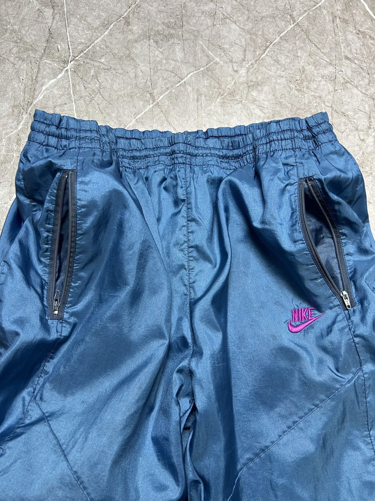 Vintage Nike Vintage Track Pants Parachute Baggy Nylon Drill Y2K 90s Size US 32 / EU 48 - 16 Thumbnail