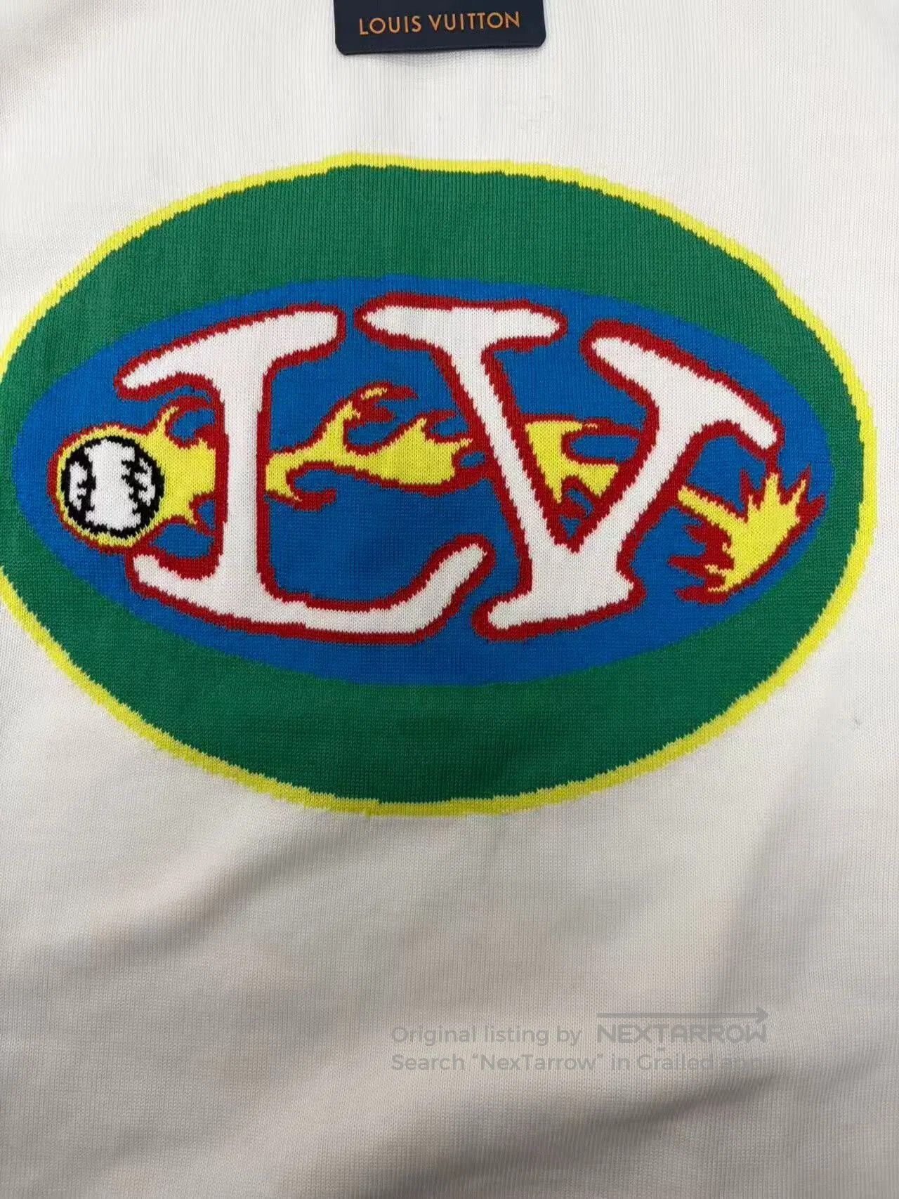 Louis Vuitton Louis Vuitton Men's Logo Applique T-Shirt. Size US L / EU 52-54 / 3 - 3 Thumbnail