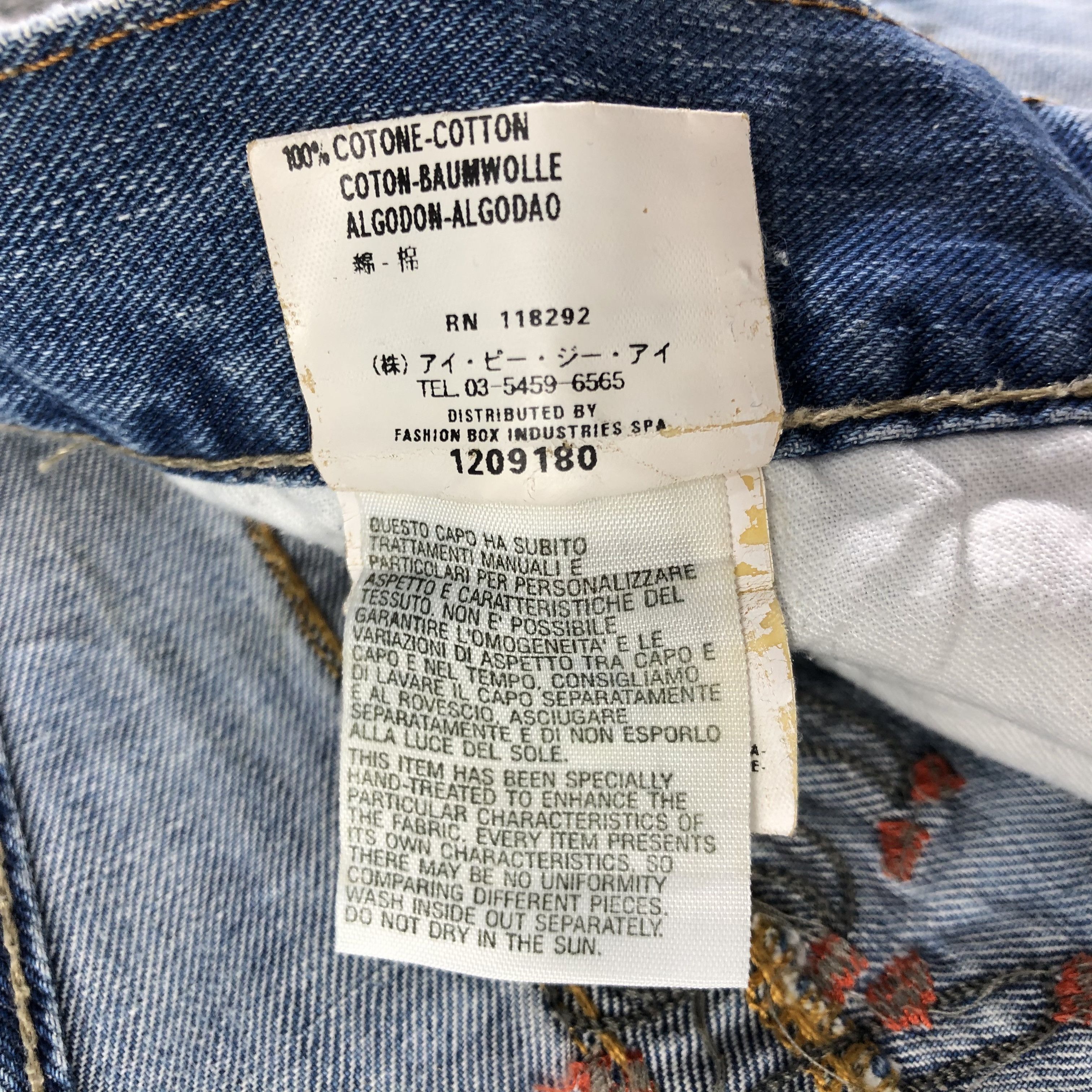 Replay Reply Jeans Patchwork Medium Wash Denim KJ1733 Size US 31 - 11 Thumbnail