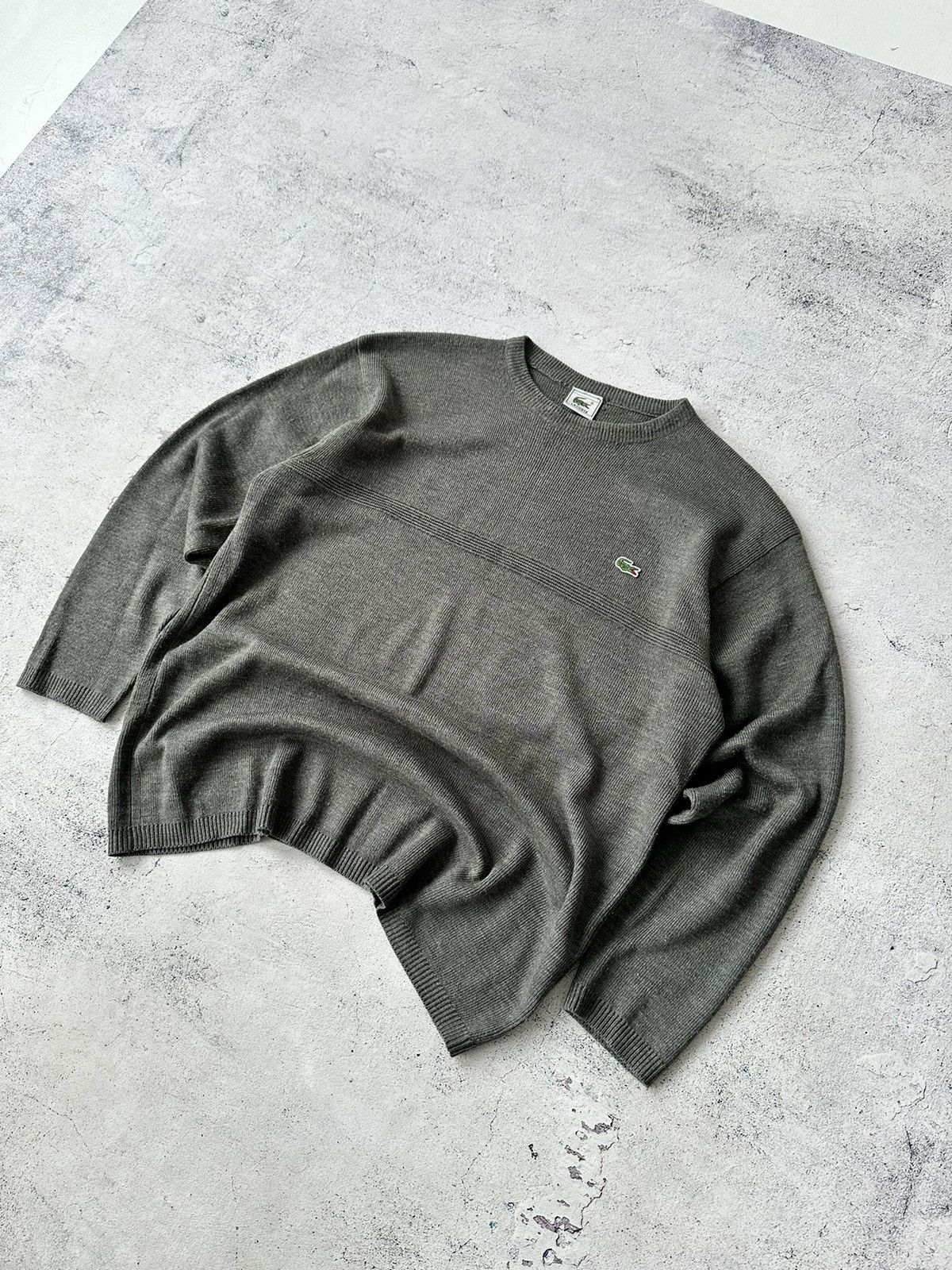 Lacoste × Vintage Vintage Lacoste Sweater Size US L / EU 52-54 / 3 - 4 Thumbnail