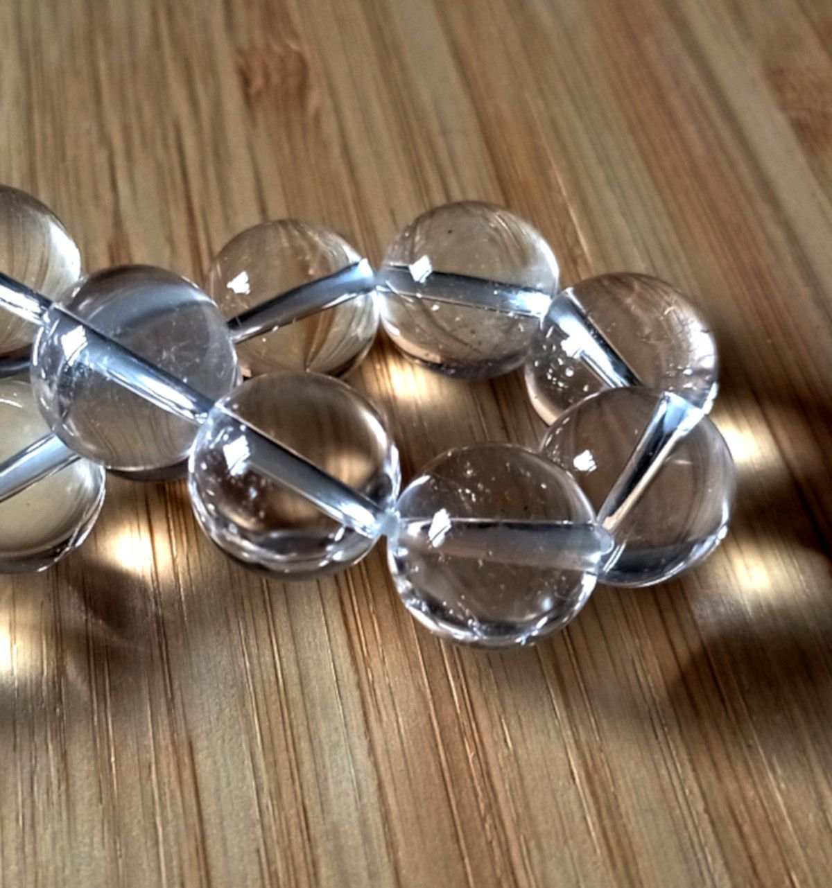 Designer × Japanese Brand × Vintage Vintage Punk Transparent Clear Crystal Big Shine Bracelet Size ONE SIZE - 7 Thumbnail