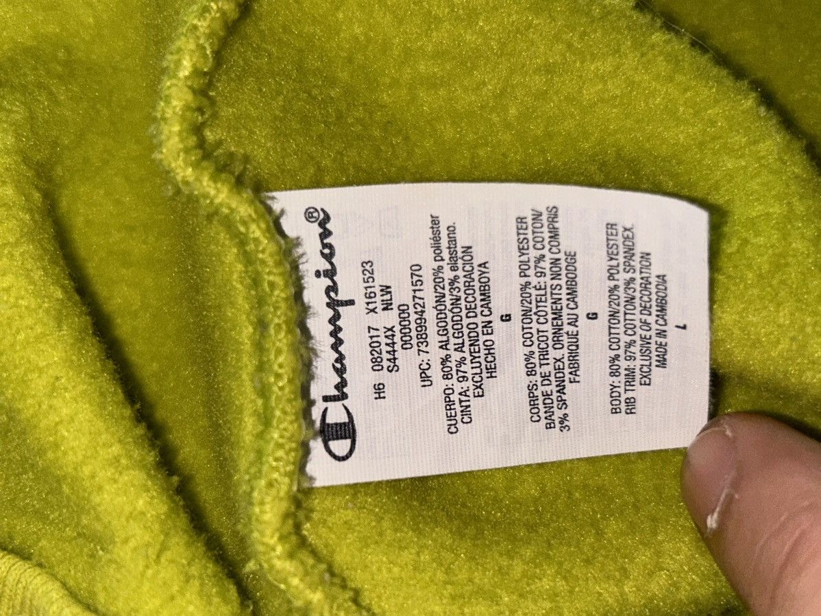 Champion × Supreme Supreme Champion Arc Logo Zip Up Sweater 2017 release Size L Size US L / EU 52-54 / 3 - 5 Thumbnail