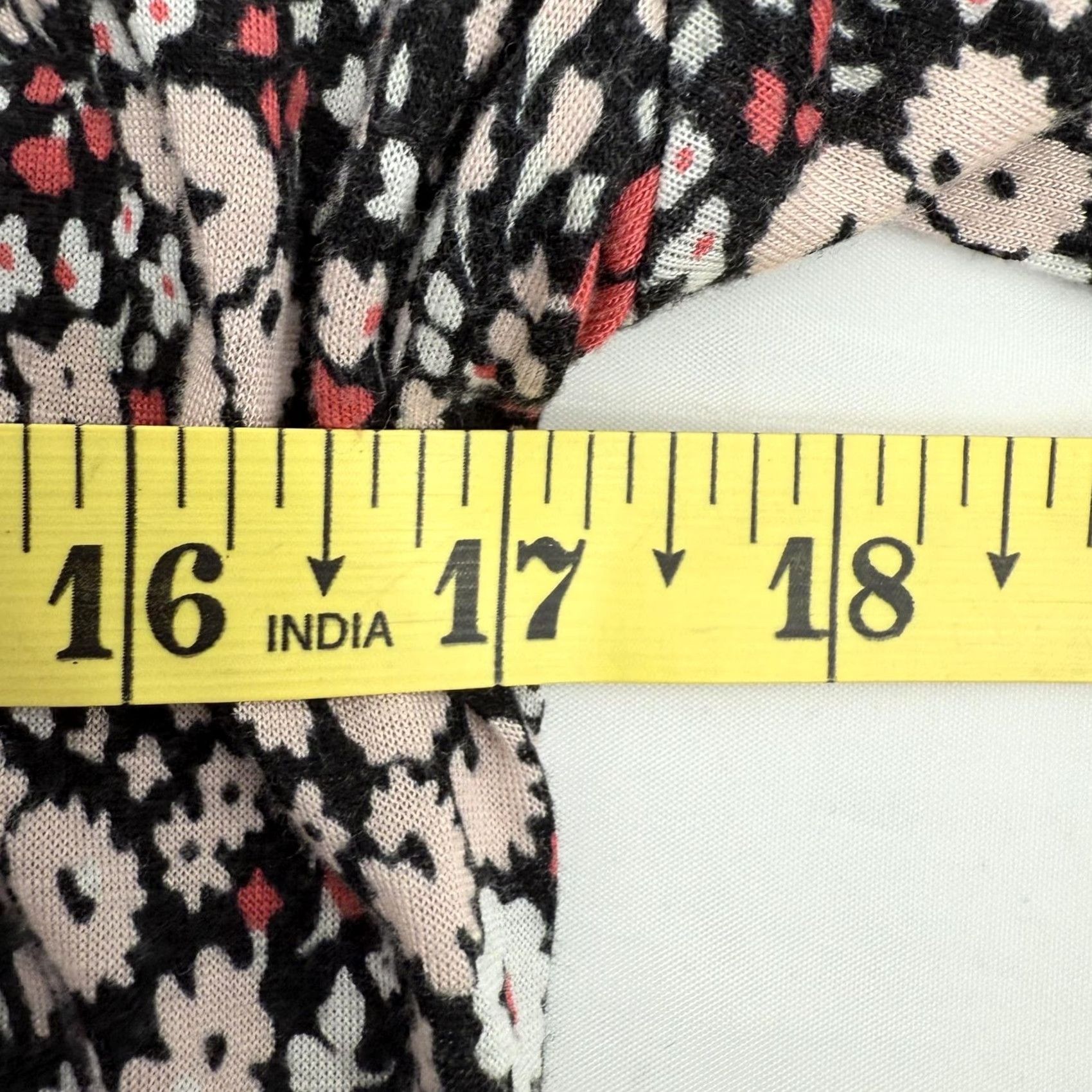 Pinko Floral Print Shirt Womens S/M Black Pink White Long Sleeve Stretch Top Casual Size S / US 4 / IT 40 - 4 Thumbnail