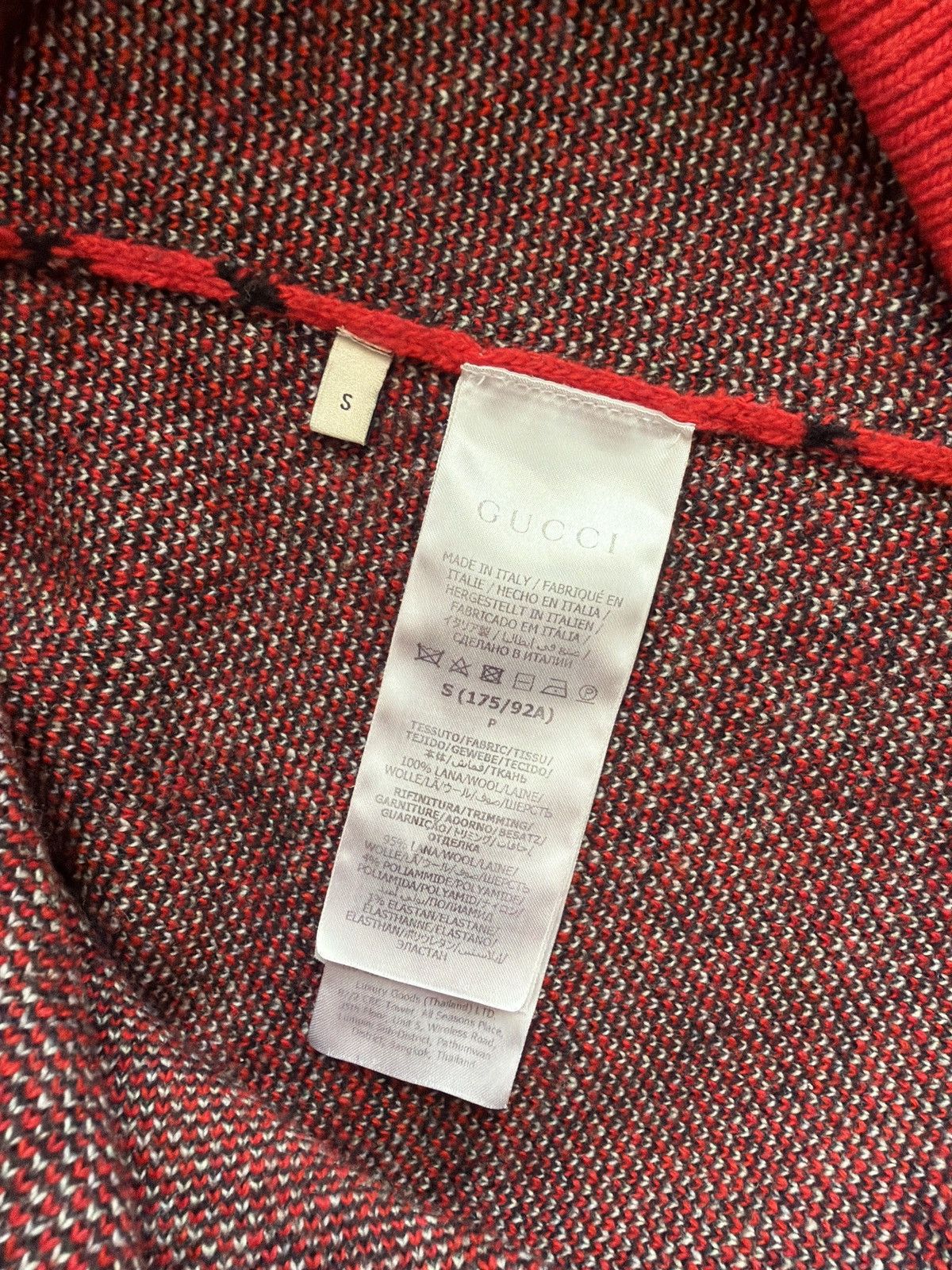 Gucci GUCCI GG SKUNK WOOL KNIT Size US S / EU 44-46 / 1 - 10 Thumbnail