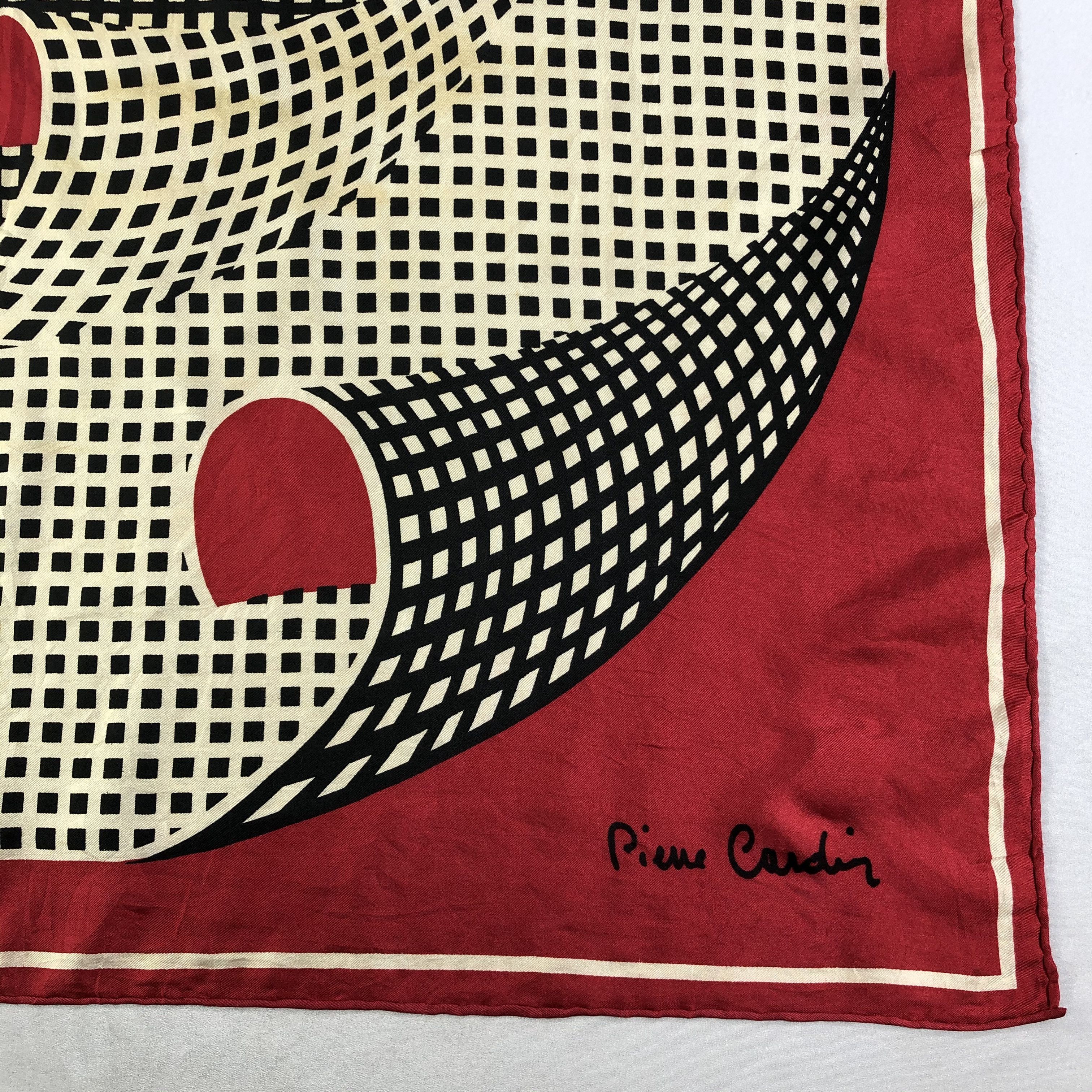 Pierre Cardin Vintage Pierre Cardin Silk Scarf Size ONE SIZE - 4 Thumbnail