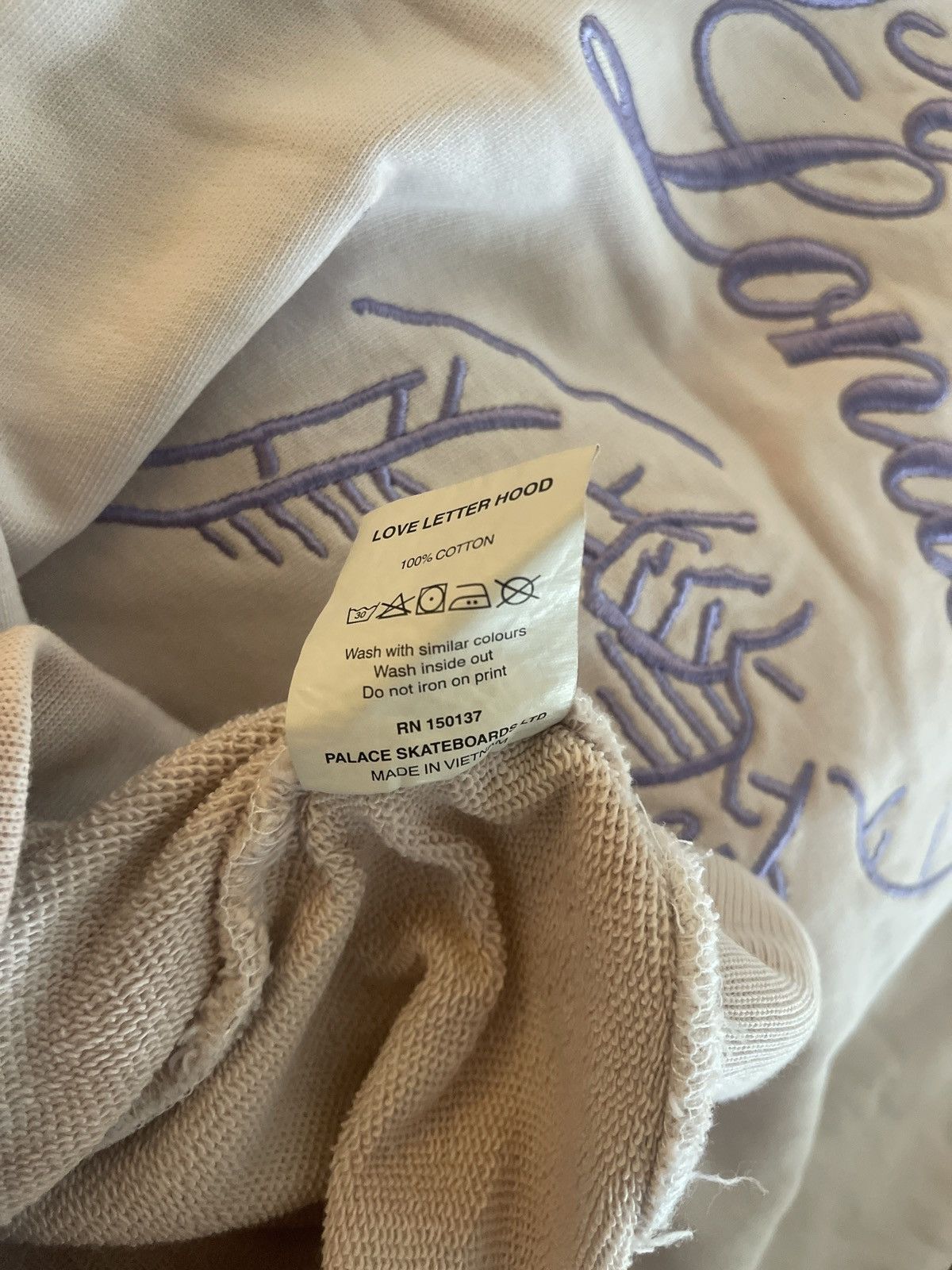 Palace Palace Love Letter hoodie Size US XL / EU 56 / 4 - 5 Thumbnail