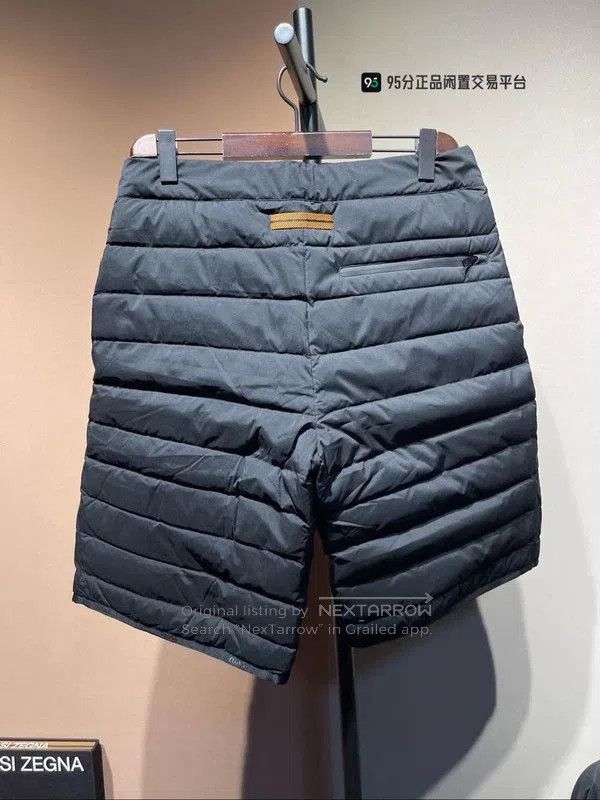 Ermenegildo Zegna Zegna Men's Black Down Ski Inner Shorts. Size US 30 / EU 46 - 7 Thumbnail