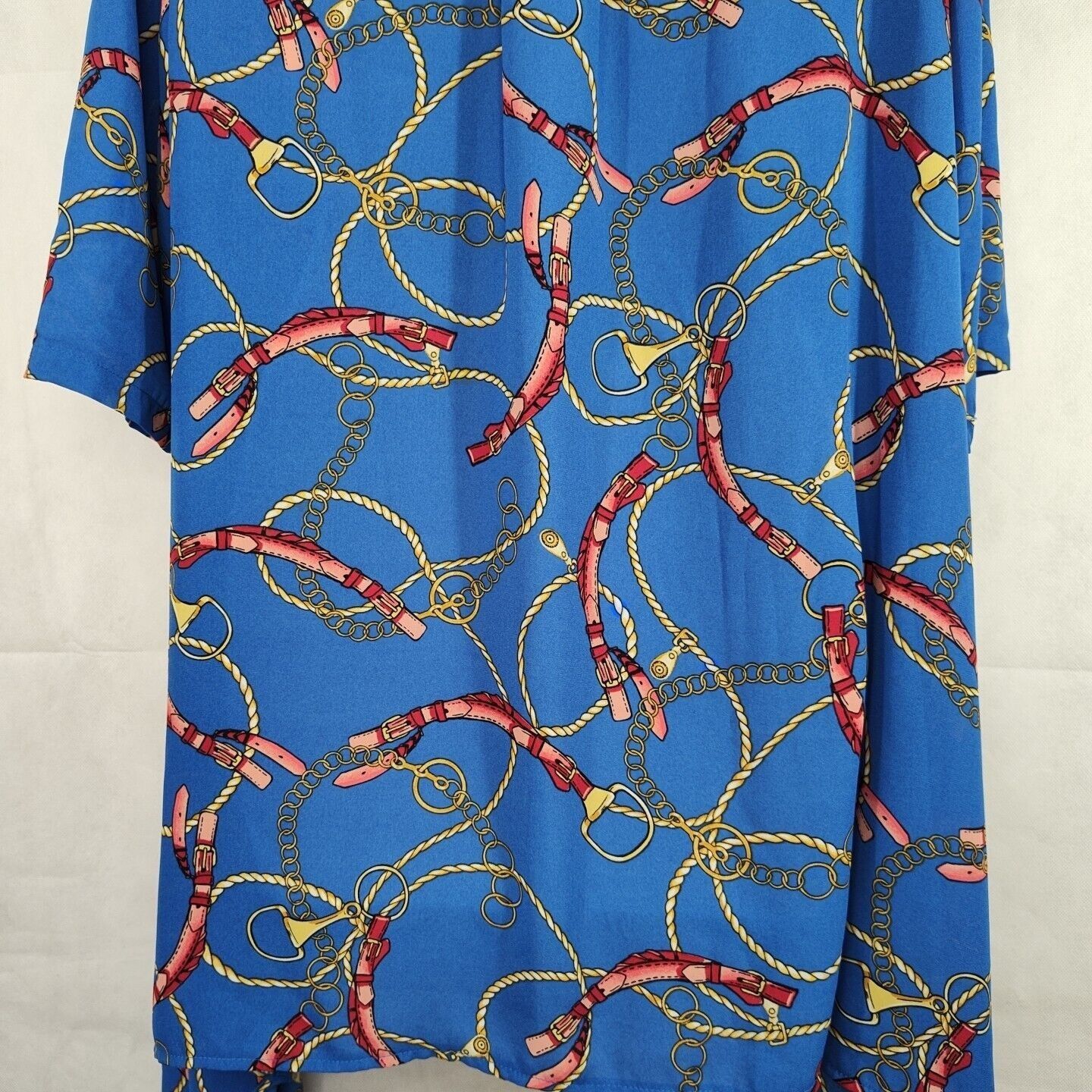 Other Feratelli Blue Equestrian Zip Tunic Top High Neck Size L Size L / US 10 / IT 46 - 5 Thumbnail