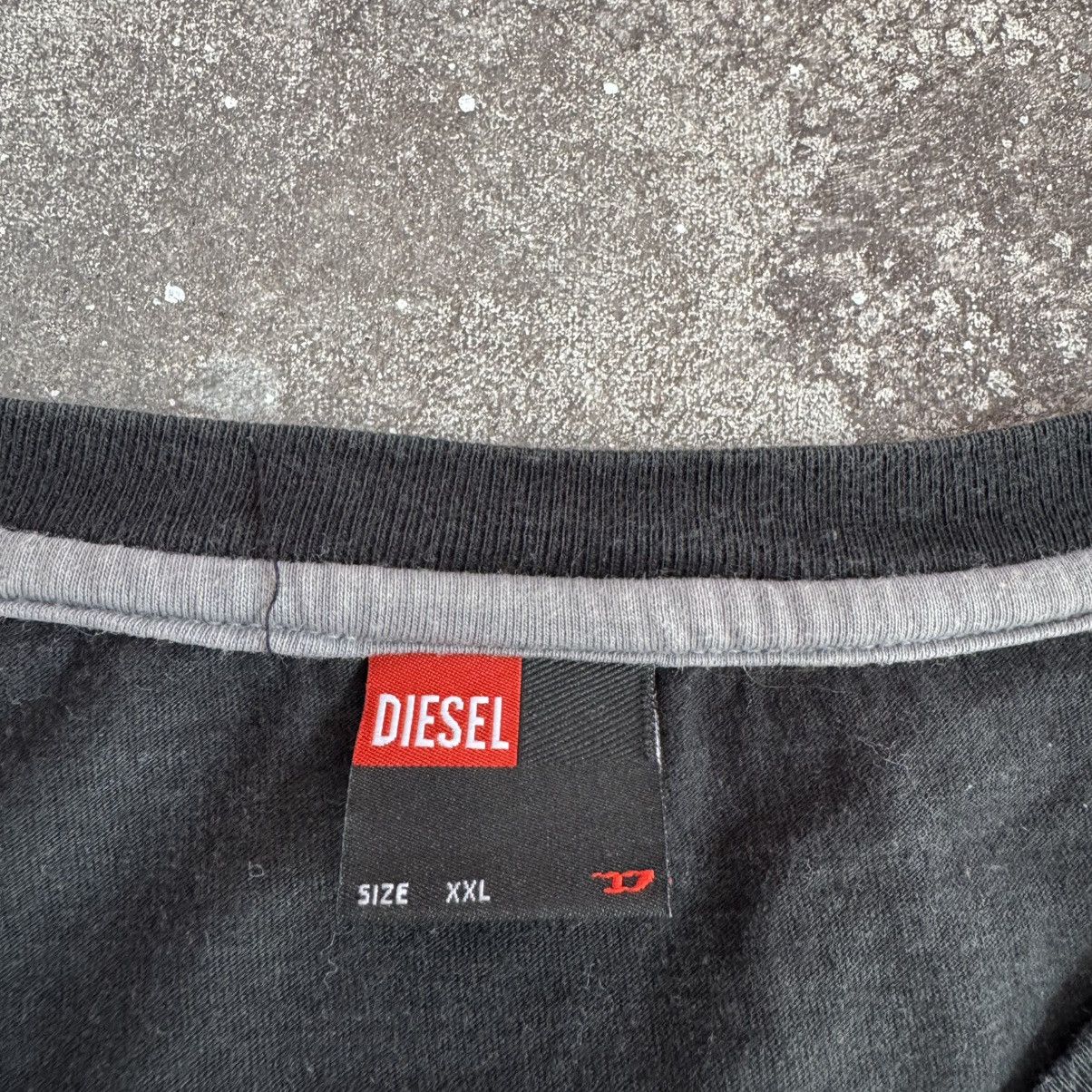 Diesel × Vintage Diesel Vintage Big Logo Y2K Punk Rave Tank Top Size US XL / EU 56 / 4 - 7 Thumbnail