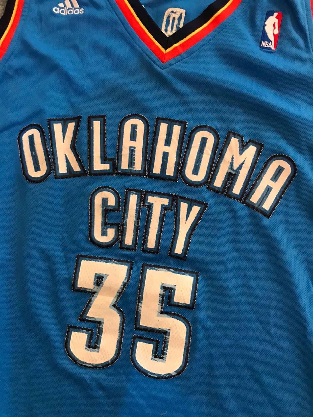 Adidas JERSEY NBA OKLAHOMA CITY ADIDAS KEVIN DURANT VINTAGE Size US XL / EU 56 / 4 - 5 Thumbnail