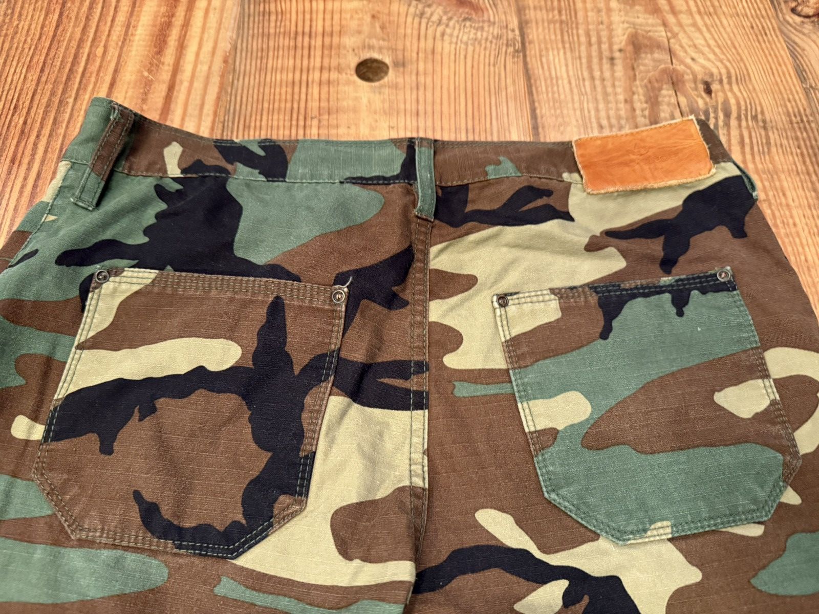 Shockoe Atelier Shockoe Atelier Fatigue Camo pants 32 Size US 32 / EU 48 - 4 Thumbnail