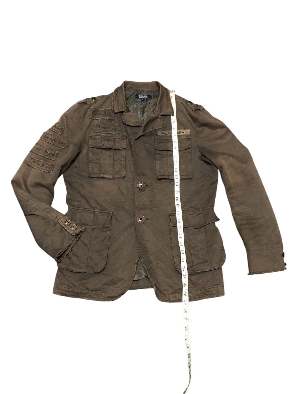 In The Attic × Japanese Brand In The Attic Punk Jacket Japanese Brand Size 38L - 2 Thumbnail