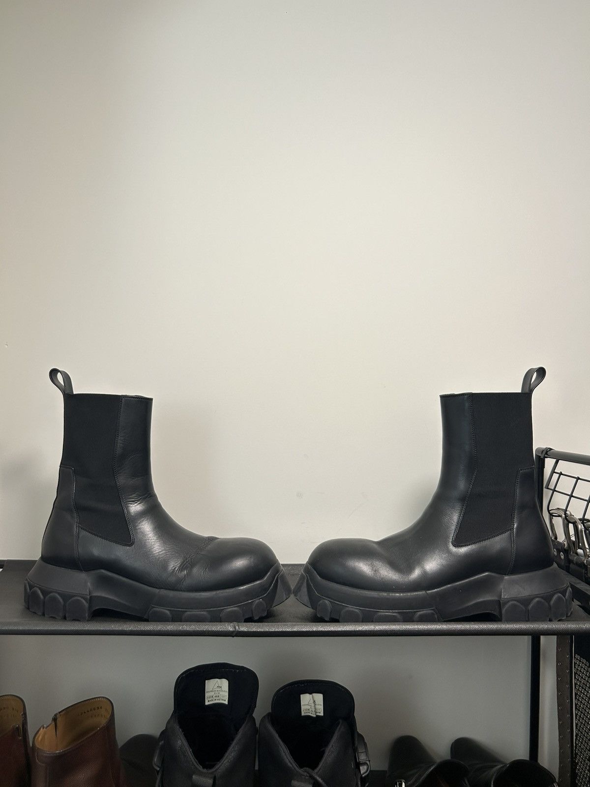 Rick Owens Rick Owens Beetle Bozo Tractor Boots Size US 11 / EU 44 - 4 Thumbnail