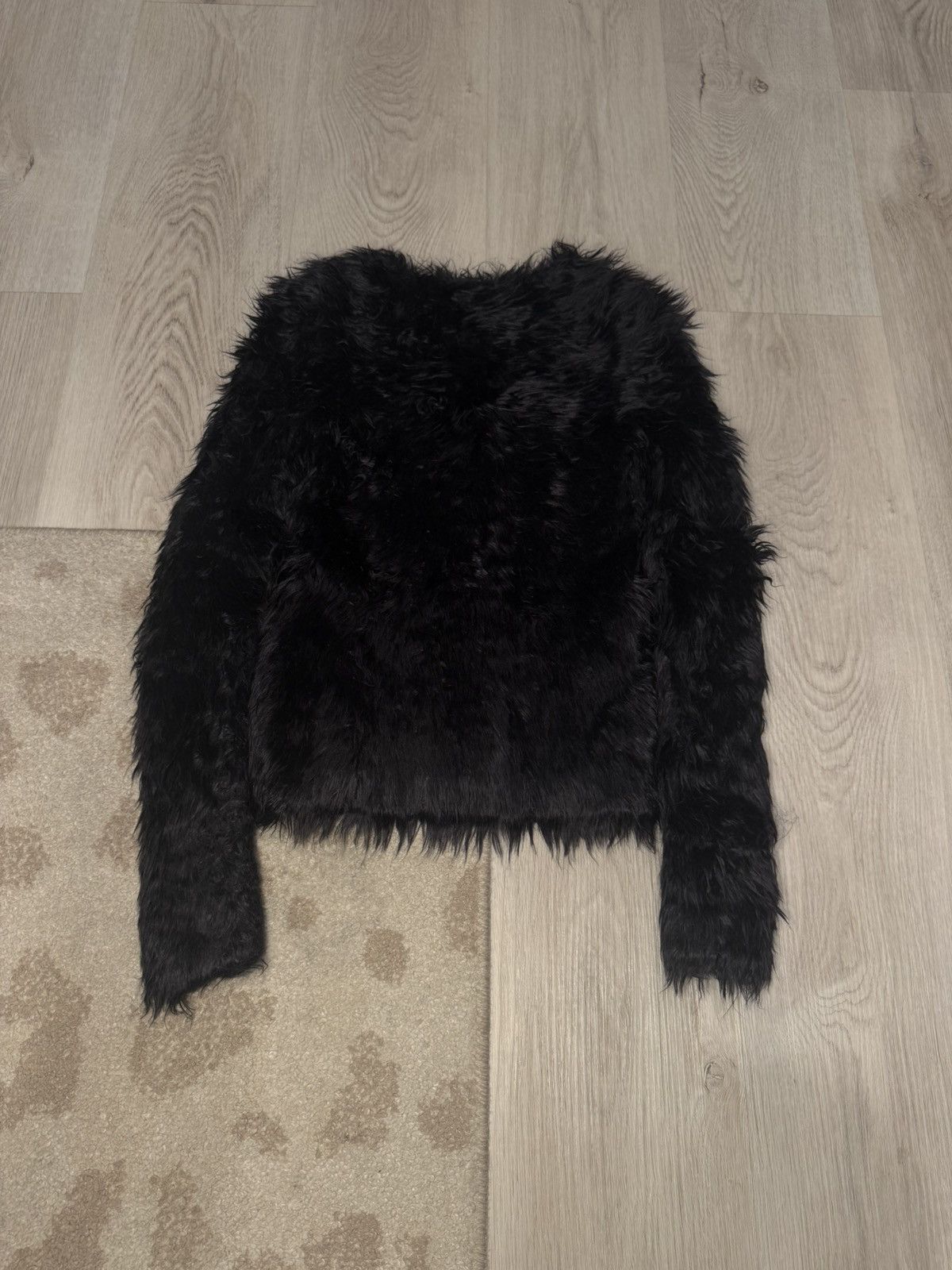 Balenciaga f/w 2018 fuzzy fur sweater!! Size US S / EU 44-46 / 1 - 4 Thumbnail