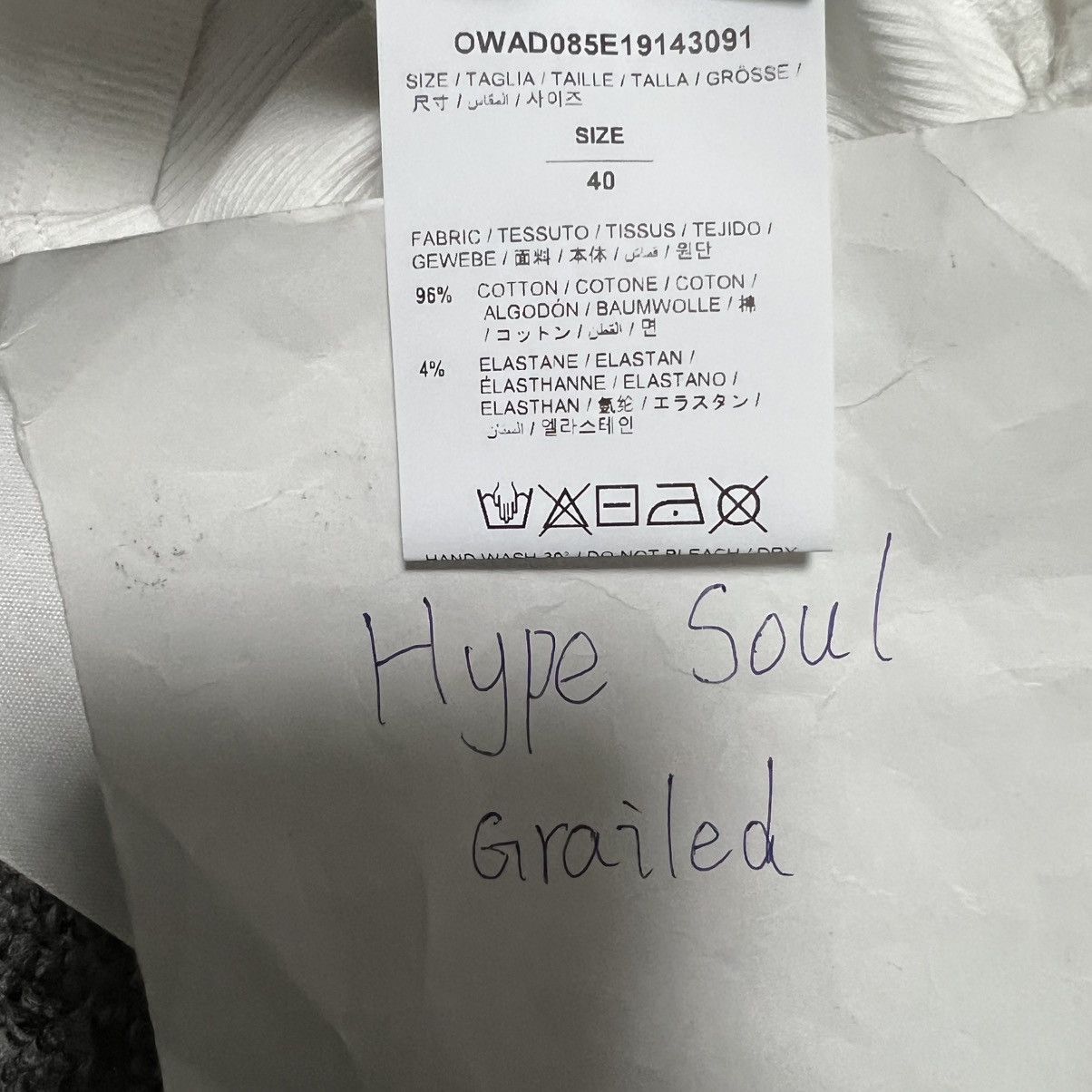 Off-White OFF-WHITE BUTTONED UP TOP Size S / US 4 / IT 40 - 8 Thumbnail