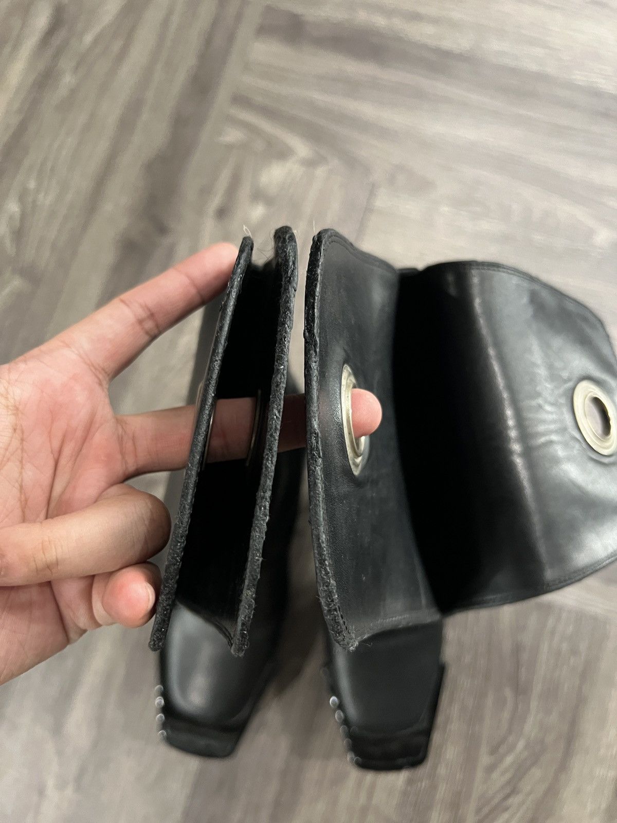 Rick Owens SAMPLE SS20 Rick Owens Tecuatl Kowboy Runway Kiss Boots Size US 8.5 / EU 41-42 - 13 Thumbnail