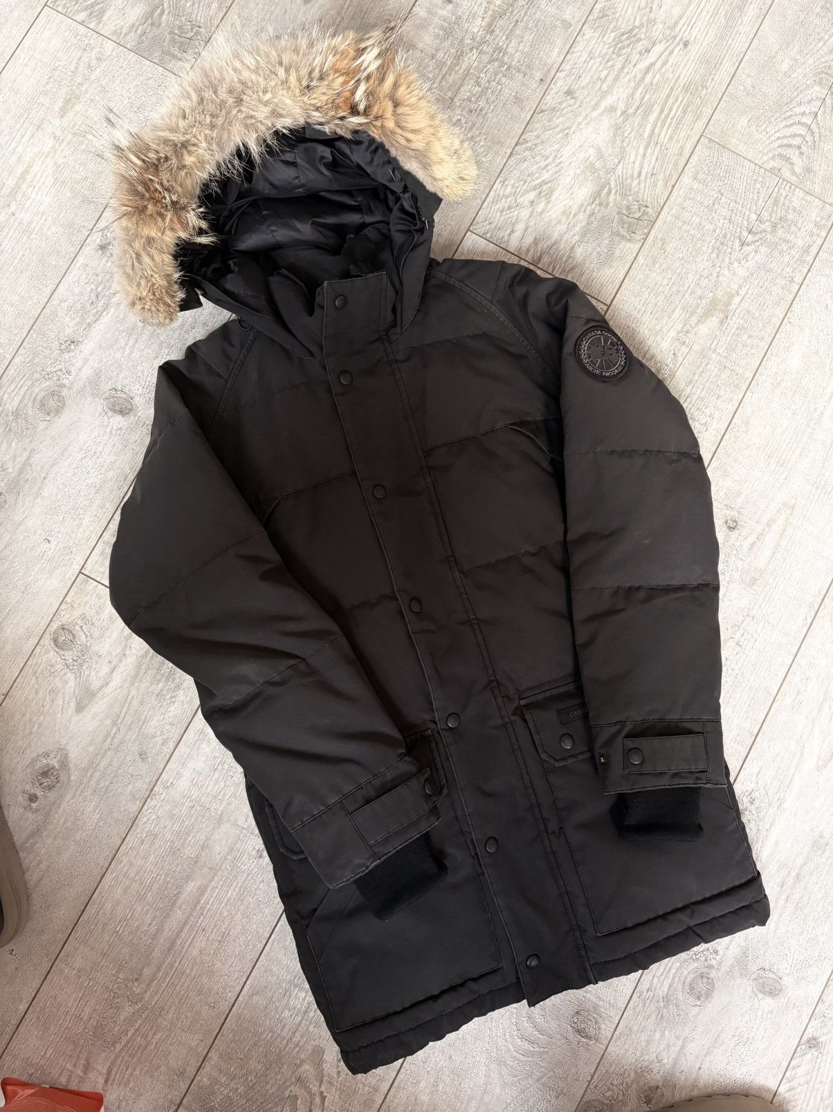 Canada Goose Canada Goose Emory Parka Mens Small Black Size US S / EU 44-46 / 1 - 3 Thumbnail