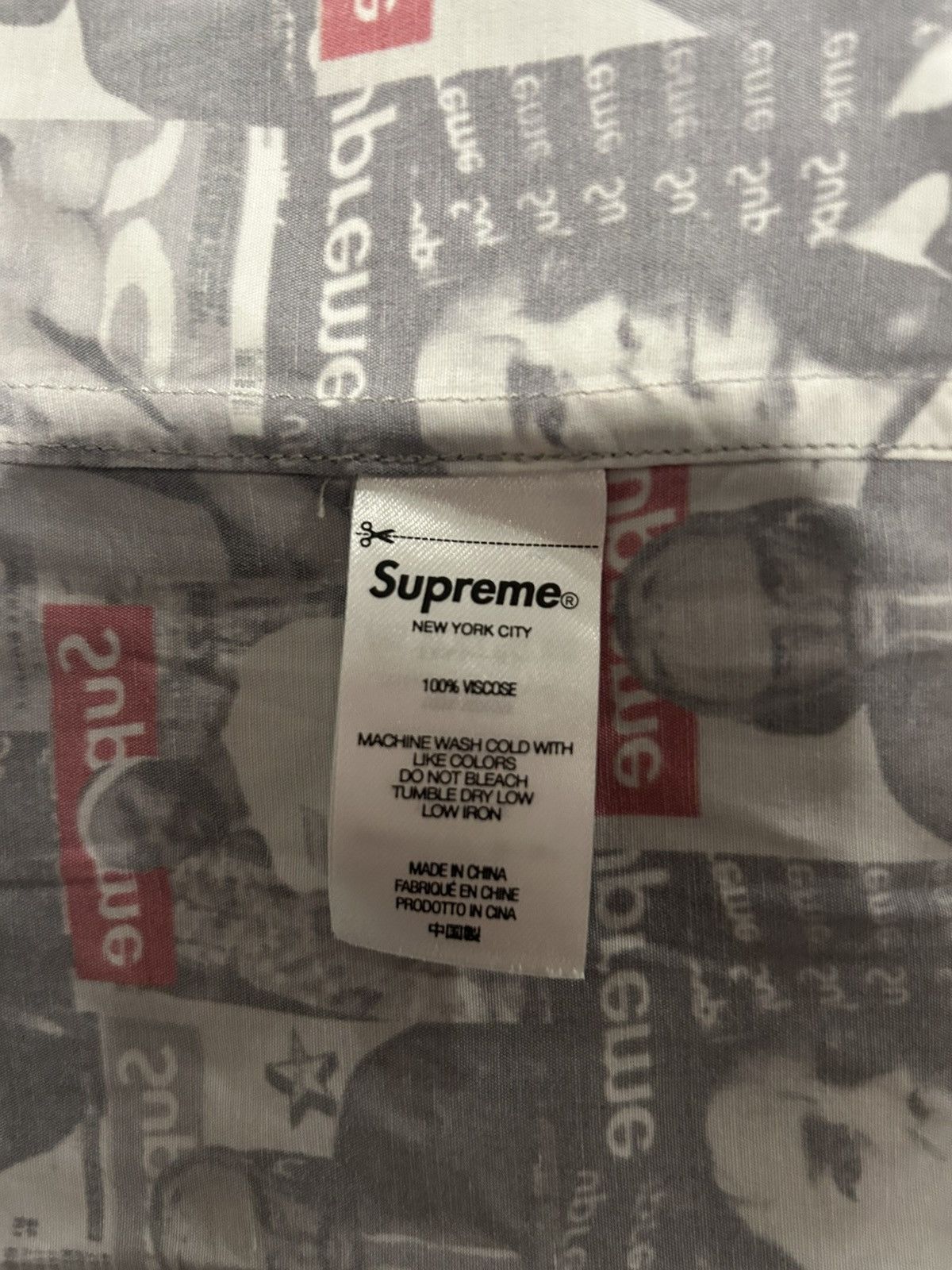 Supreme Supreme magazine button up 2023 drop Size US S / EU 44-46 / 1 - 3 Thumbnail