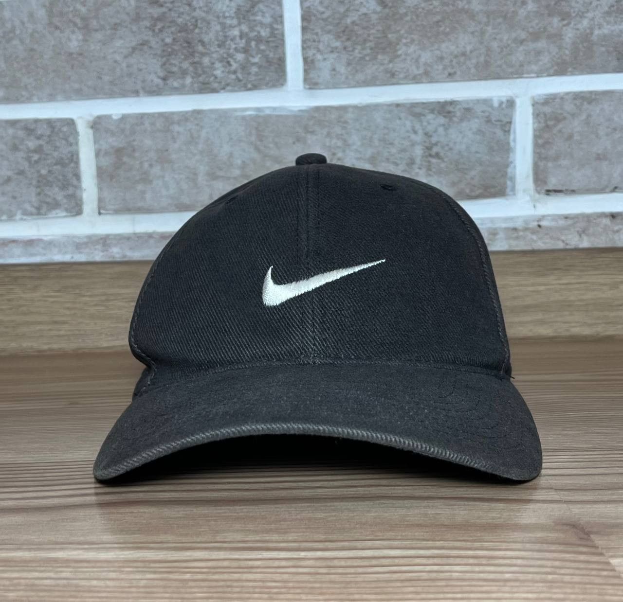 Nike × Vintage Vintage 90s Nike Center Swoosh Snapback Hat Cap Size ONE SIZE - 2 Thumbnail