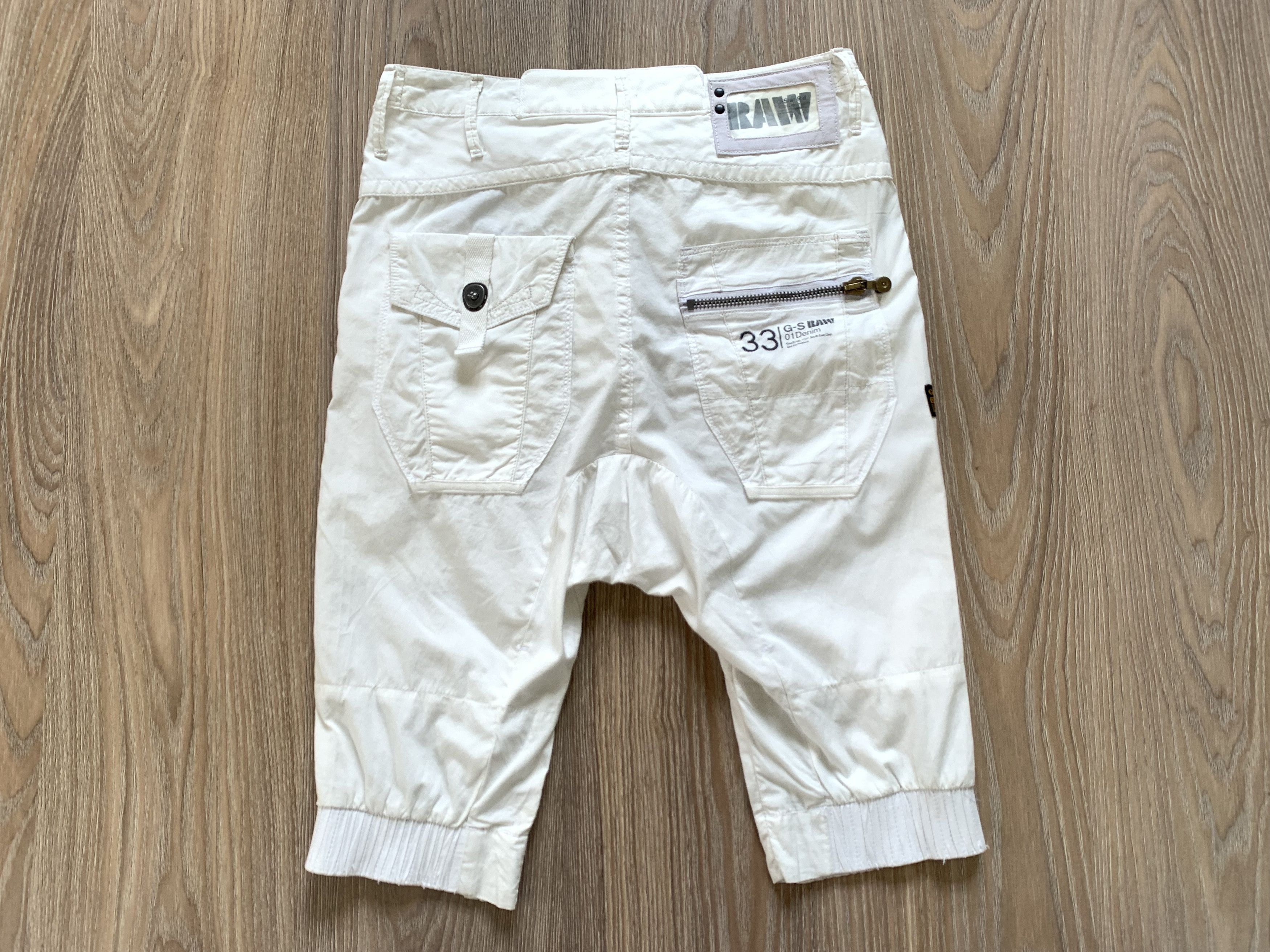 Denime Womens G-Star Raw RD Field Long Breaker Cropped Shorts Size 25" / US 0 / IT 36 - 3 Thumbnail