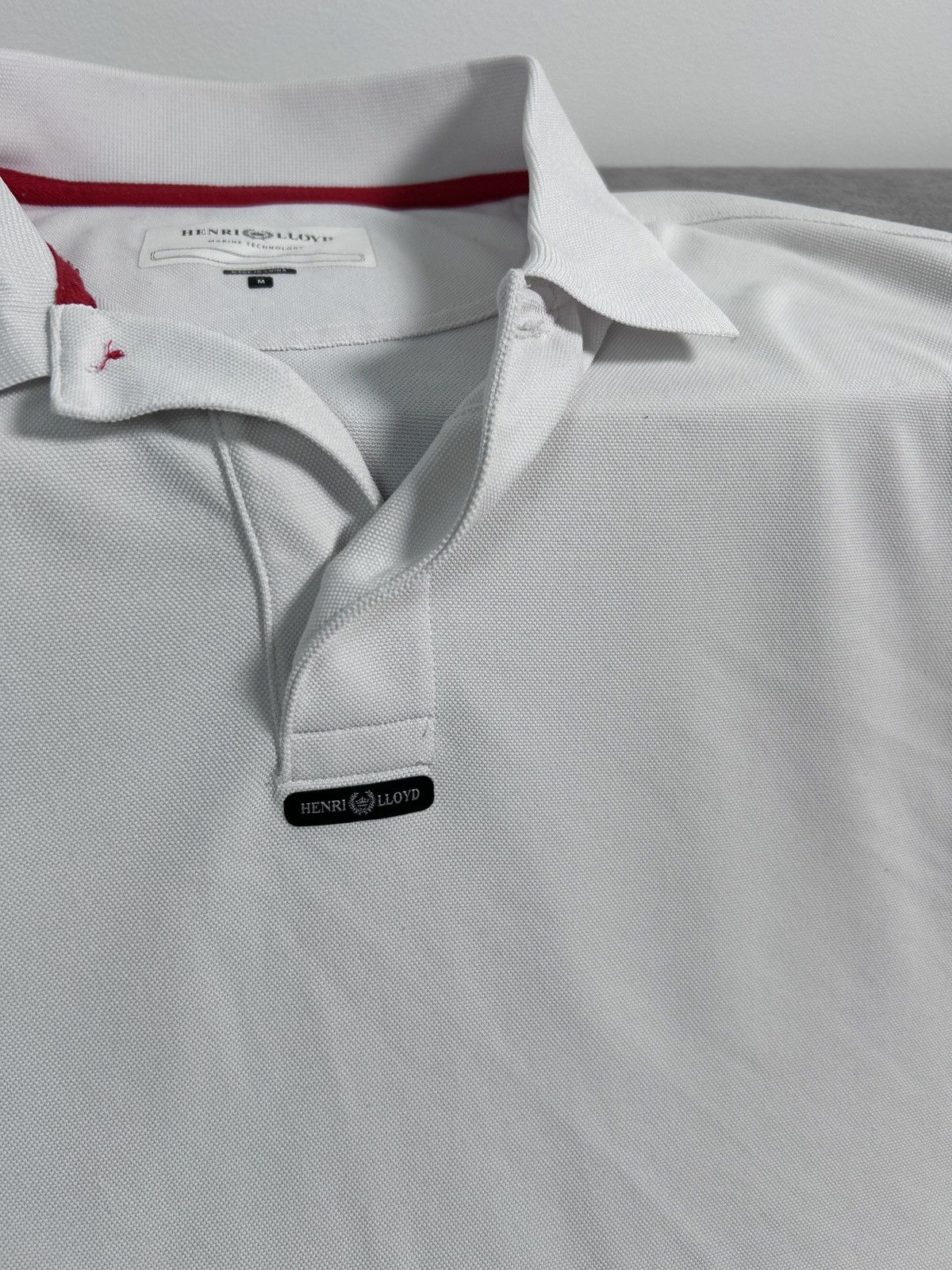Henri Lloyd Henry Lloyd white slim polo Size US M / EU 48-50 / 2 - 4 Thumbnail