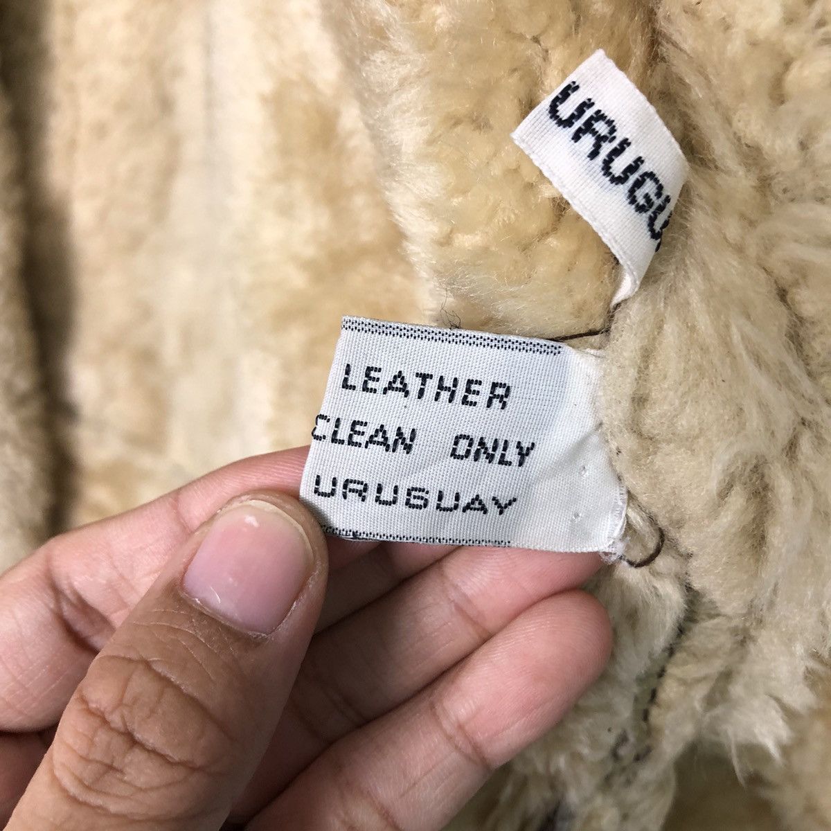 Vintage Vintage Genuine Leather Jacket Shearling Zufolo Issey Miyake Size US L / EU 52-54 / 3 - 20 Thumbnail