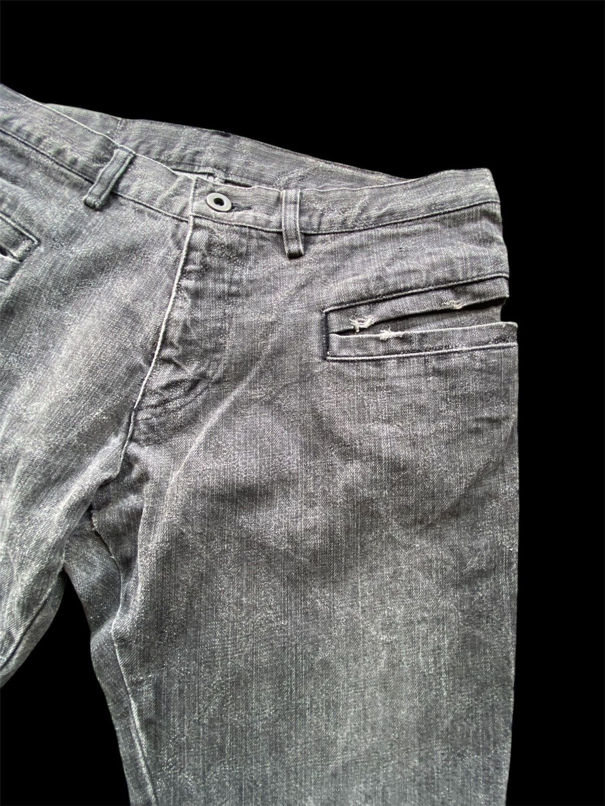 Hysteric Glamour × Japanese Brand × L7 Real Hip Flare Jeans Japanese L7 Real Hip Black pp33 Size US 32 / EU 48 - 5 Thumbnail