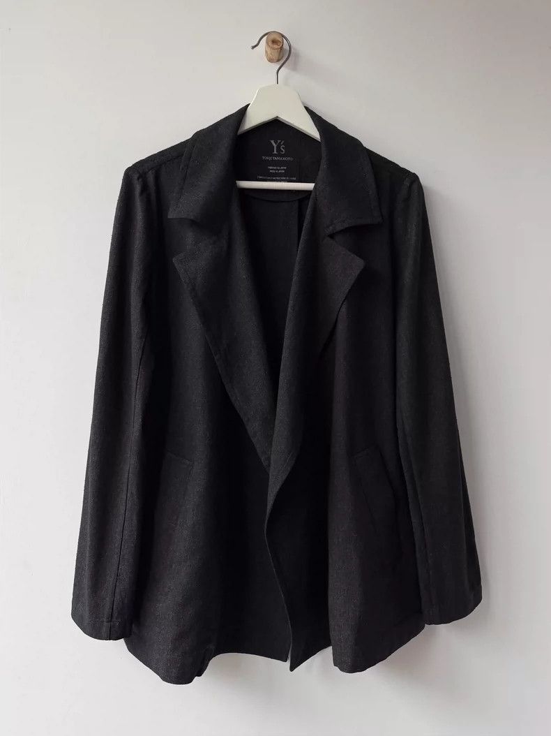 Yohji Yamamoto Yohji Yamamoto Yohji Yamamoto Y's Silk Outerwear Coat Size US M / EU 48-50 / 2 - 1 Thumbnail