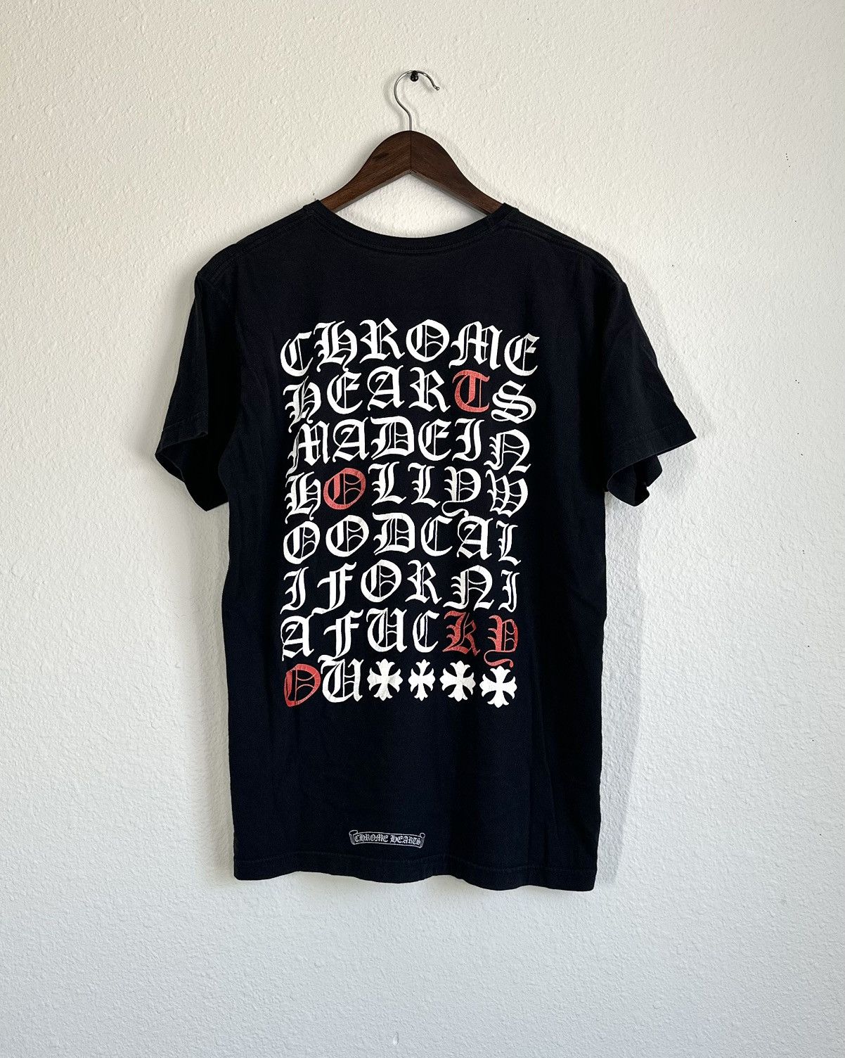 Chrome Hearts Chrome Hearts Hollywood Orange / Black Long Sleeve