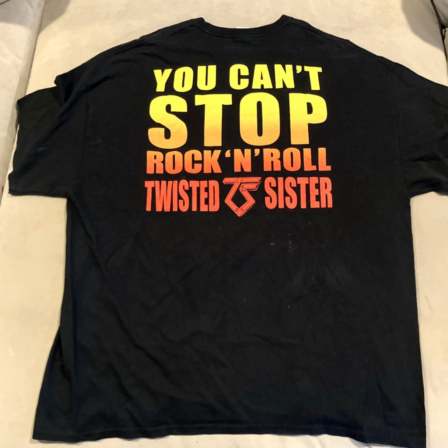 Gildan Twisted Sister You Can´t Stop Rock N´Roll Double Sided T-Shirt XXL Men WOW Size US XXL / EU 58 / 5 - 3 Thumbnail