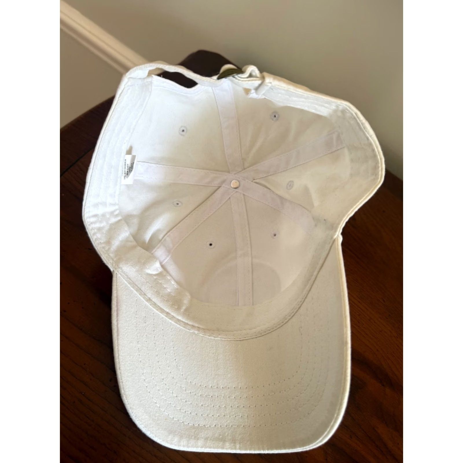 BMW BMW Motorcycle Boxer Engine Baseball Hat Cap White Strapback NWOT Patch Mens One Size Cap Size 44L - 4 Thumbnail
