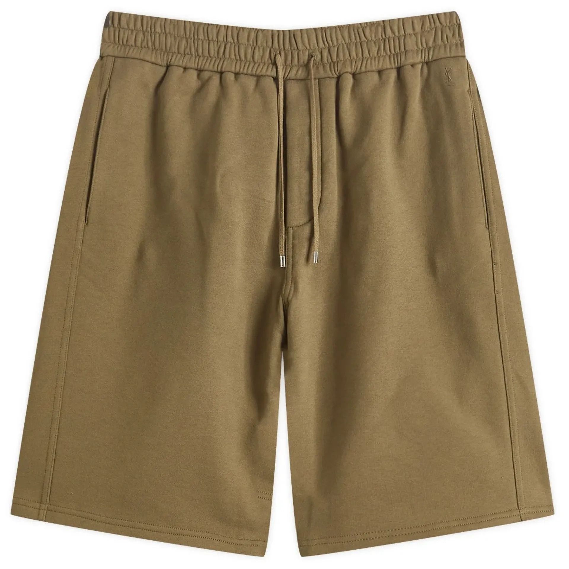 Saint Laurent Paris o1s1wg110426 820126 Cassandre Bermuda Shorts in Khaki Size US 38 / EU 54 - 1 Thumbnail
