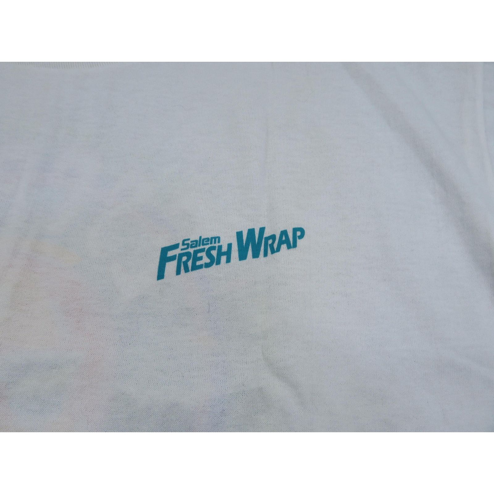 Other Salem Cigarettes Fresh Wrap White T-shirt Sz XL 1990s Size US XL / EU 56 / 4 - 5 Thumbnail
