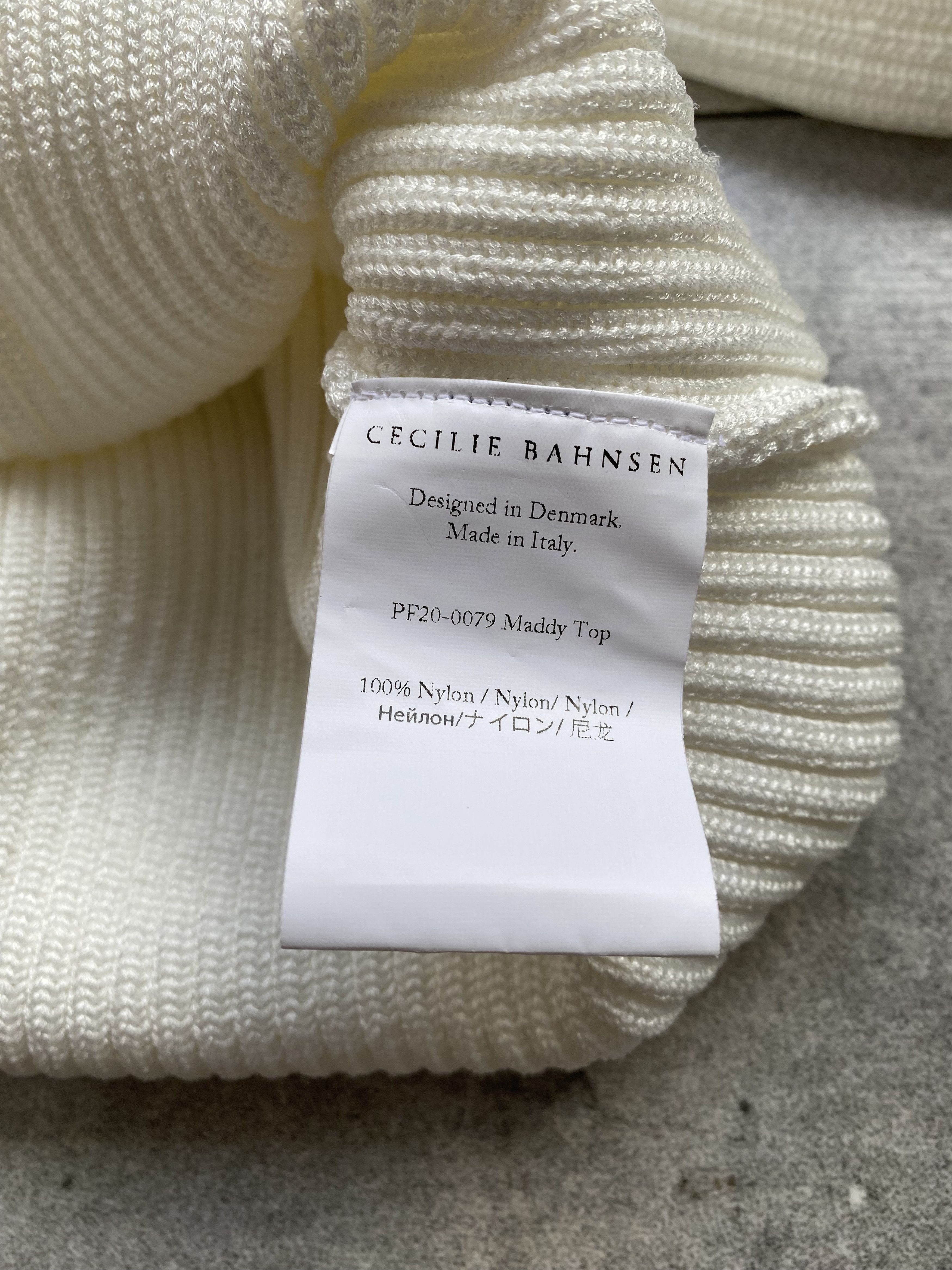 Other Cecilie Bahnsen Maddy Puff-Sleeve Knit Top Size S / US 4 / IT 40 - 8 Thumbnail