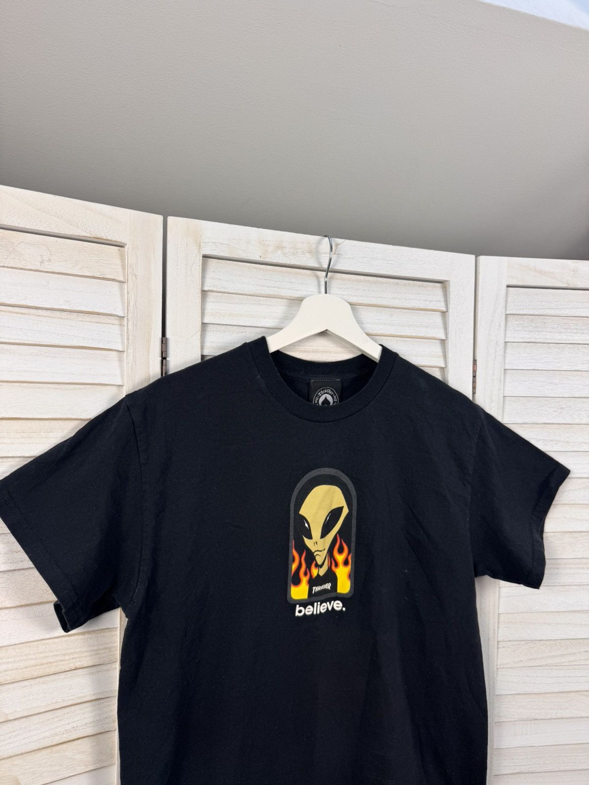 Thrasher Men’s Black Thrasher x Alien Workshop "Believe". Size US M / EU 48-50 / 2 - 7 Thumbnail