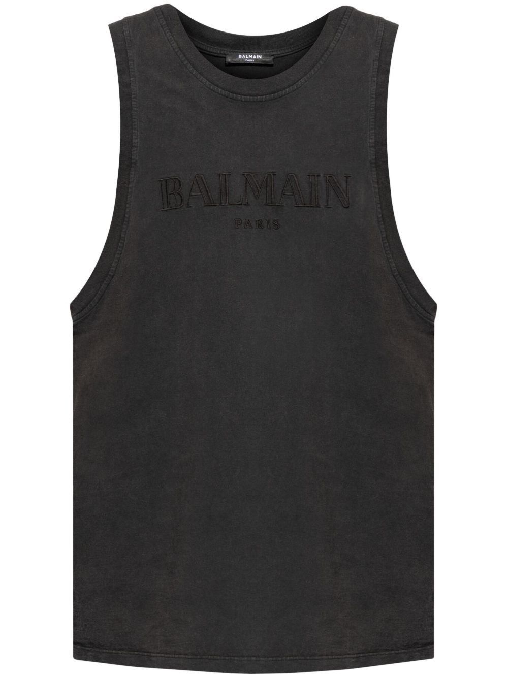 BALMAIN AMERICAN FLAG TANK バルマン タンクトップ Balmain SS11 American Flag Silk Safety Pin Tank Top Size 34. Silk