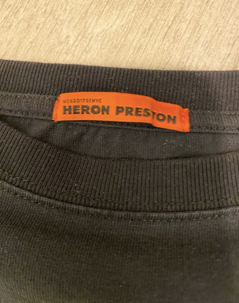 Heron Preston Heron Preston Iconic Bird Stork Audubon Long Sleeve Tee Size US S / EU 44-46 / 1 - 4 Thumbnail