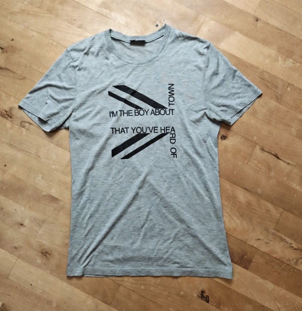 Dior × Hedi Slimane Dior Homme SS07 boy in the forest T-shirt