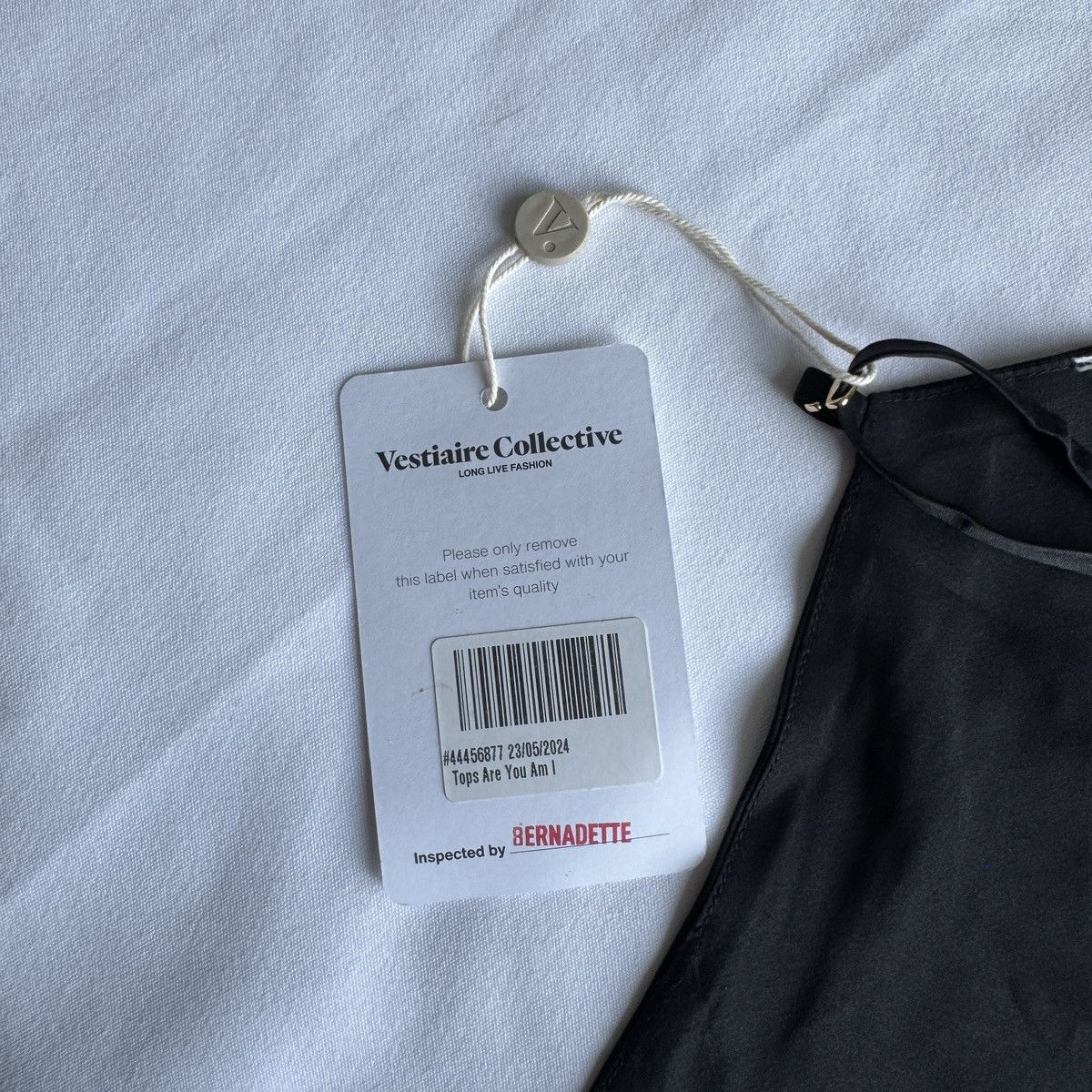 Are You Am I Are You Am I Kiku black silk halter top Size XS / US 0-2 / IT 36-38 - 8 Thumbnail