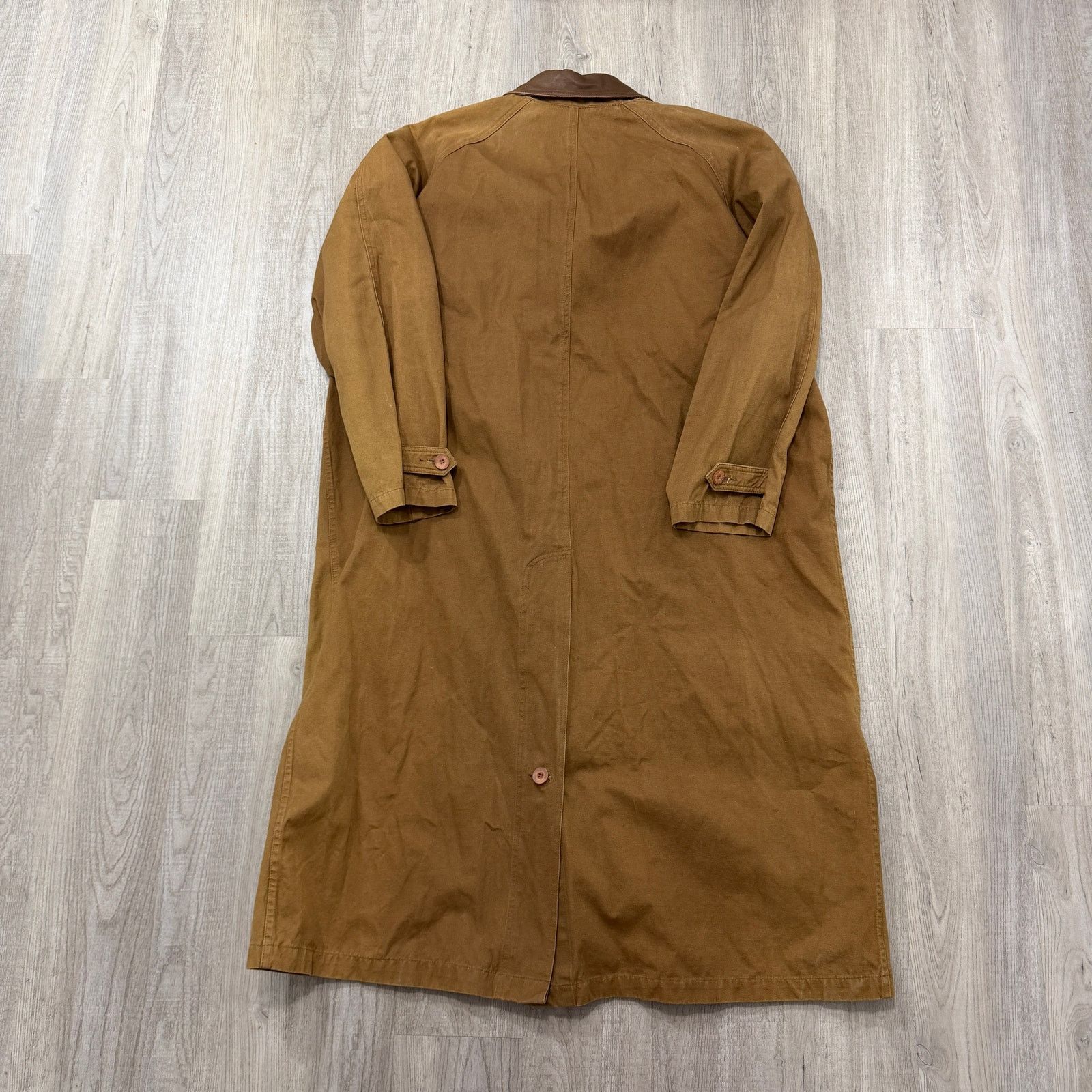 Aeropostale Vintage Aeropostale Chore Long Coat Extra Small Tan 80s Size US XS / EU 42 / 0 - 6 Thumbnail