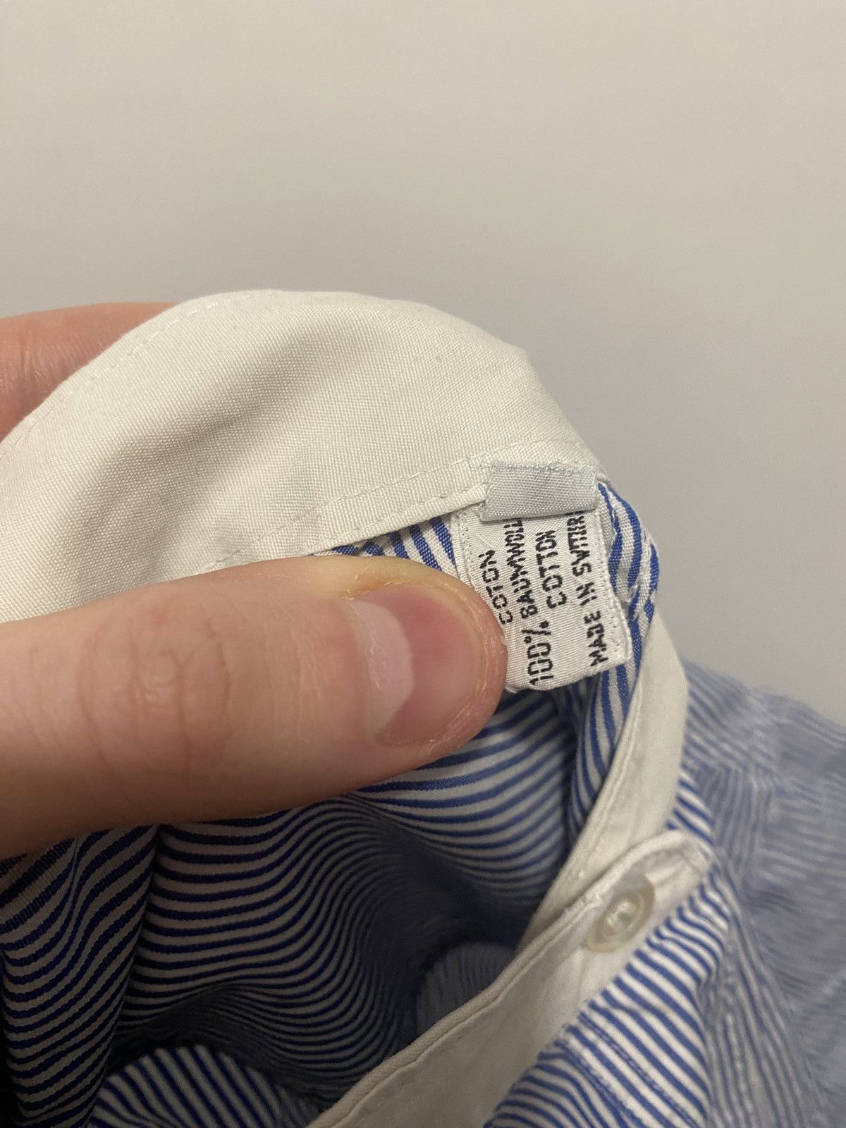 Celine Luxury vintage celine big logo on pocket shirt button up Size XS / US 0-2 / IT 36-38 - 4 Thumbnail