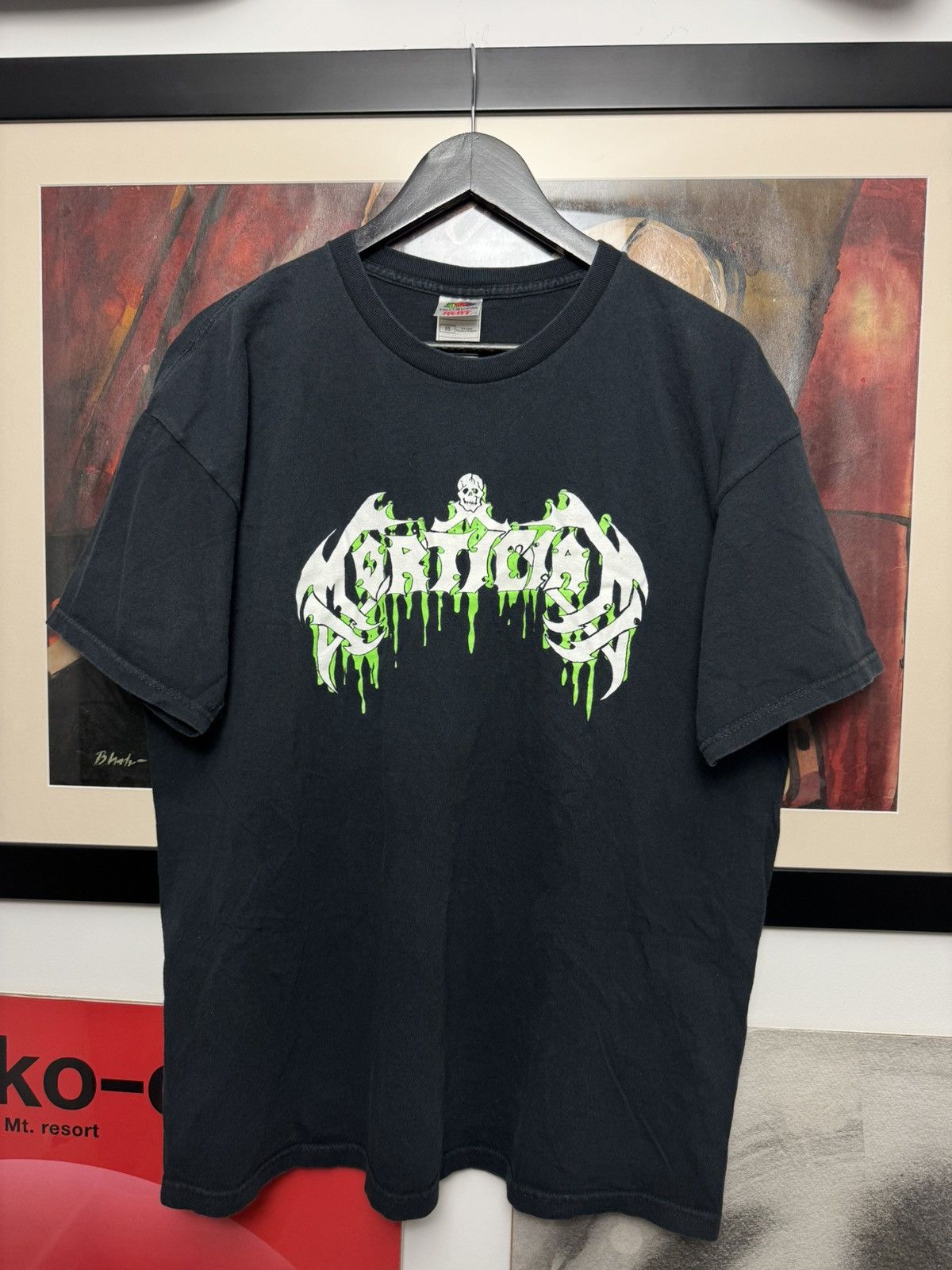 Band Tees Vintage Mortician Brutal Death Metal Band Tee Logo Skull Size US XL / EU 56 / 4 - 1 Thumbnail