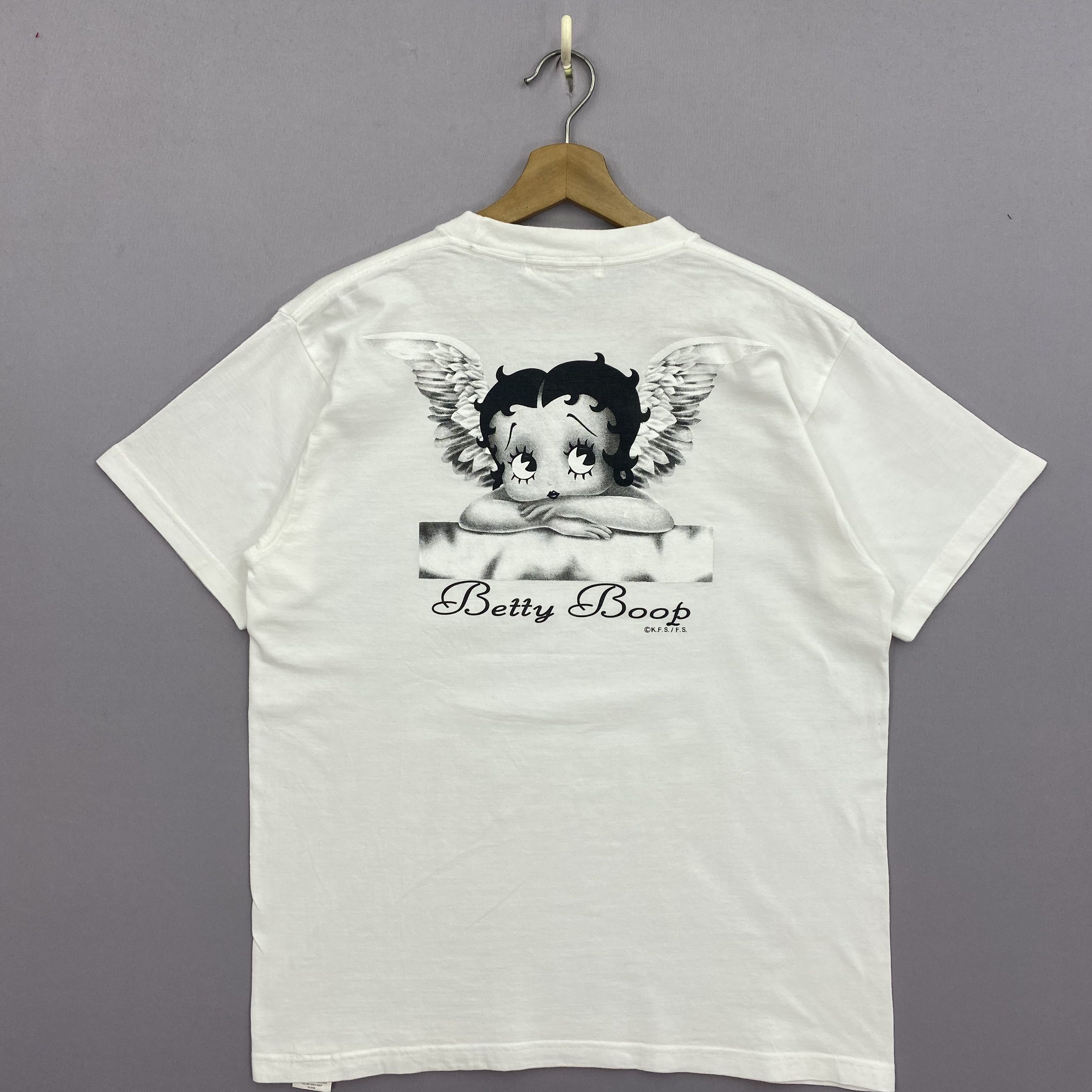 Other Vintage 90s Betty Boop T-Shirt Anime Cartoon Hentai Nude Tee Size US M / EU 48-50 / 2 - 1 Thumbnail