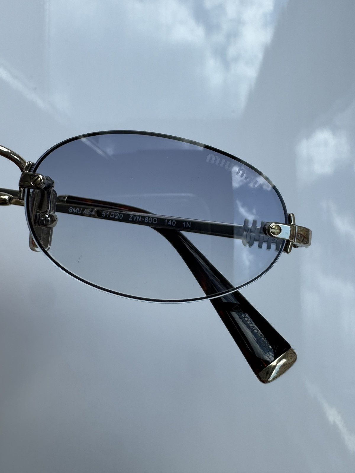 Miu Miu NEW Miu Miu sunglasses MU A54S ZVN80O Size ONE SIZE - 6 Thumbnail