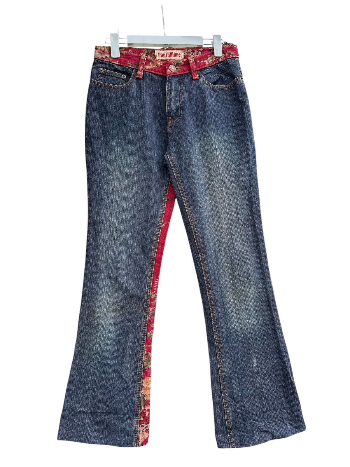 Kapital 💥 Pantomine Brand💥Crazy Design Jeans 💥 Size US 28 / EU 44 - 2 Thumbnail