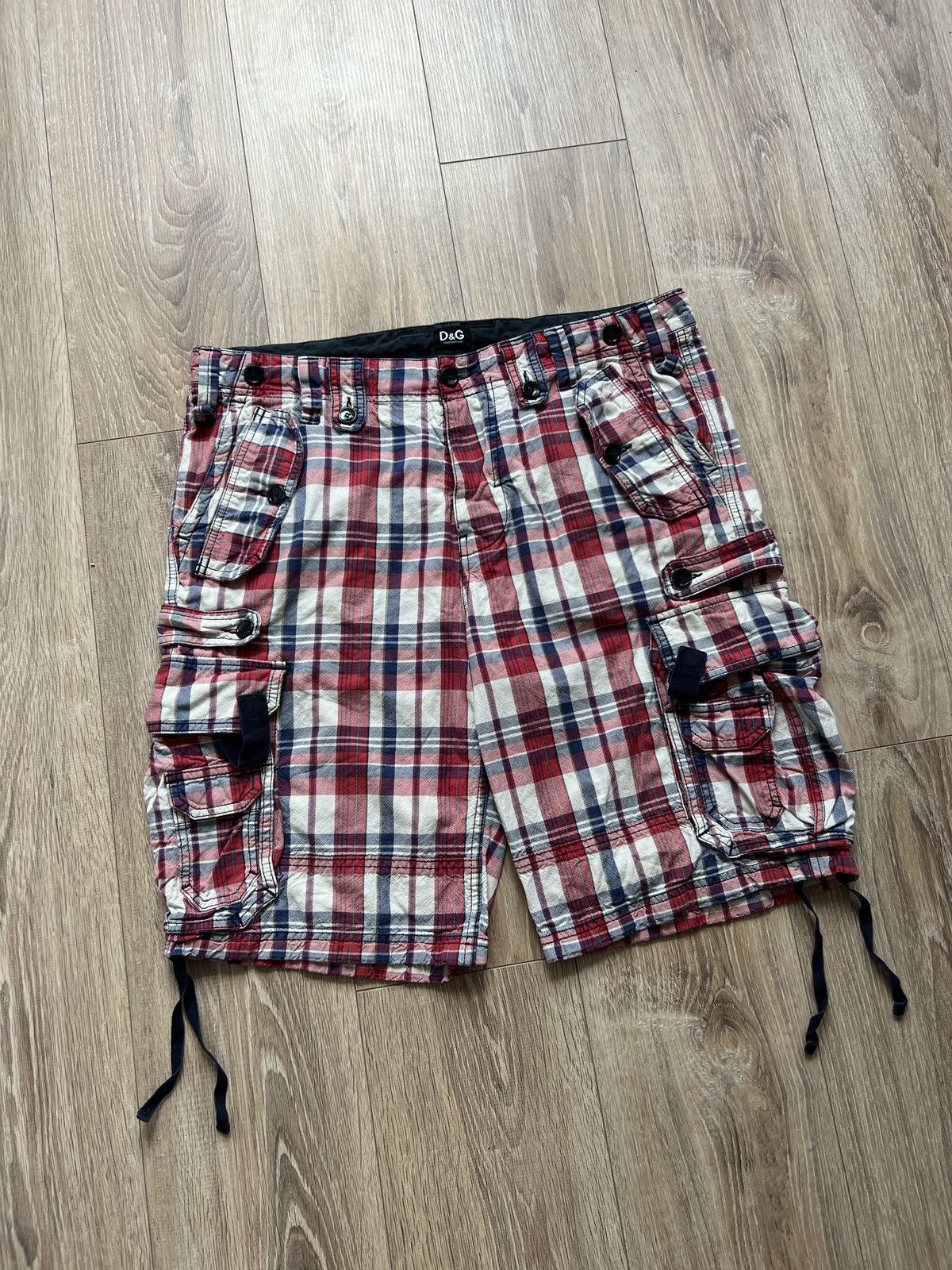 Dolce & Gabbana DOLCE GABBANA Camo Denim Shorts Vintage
